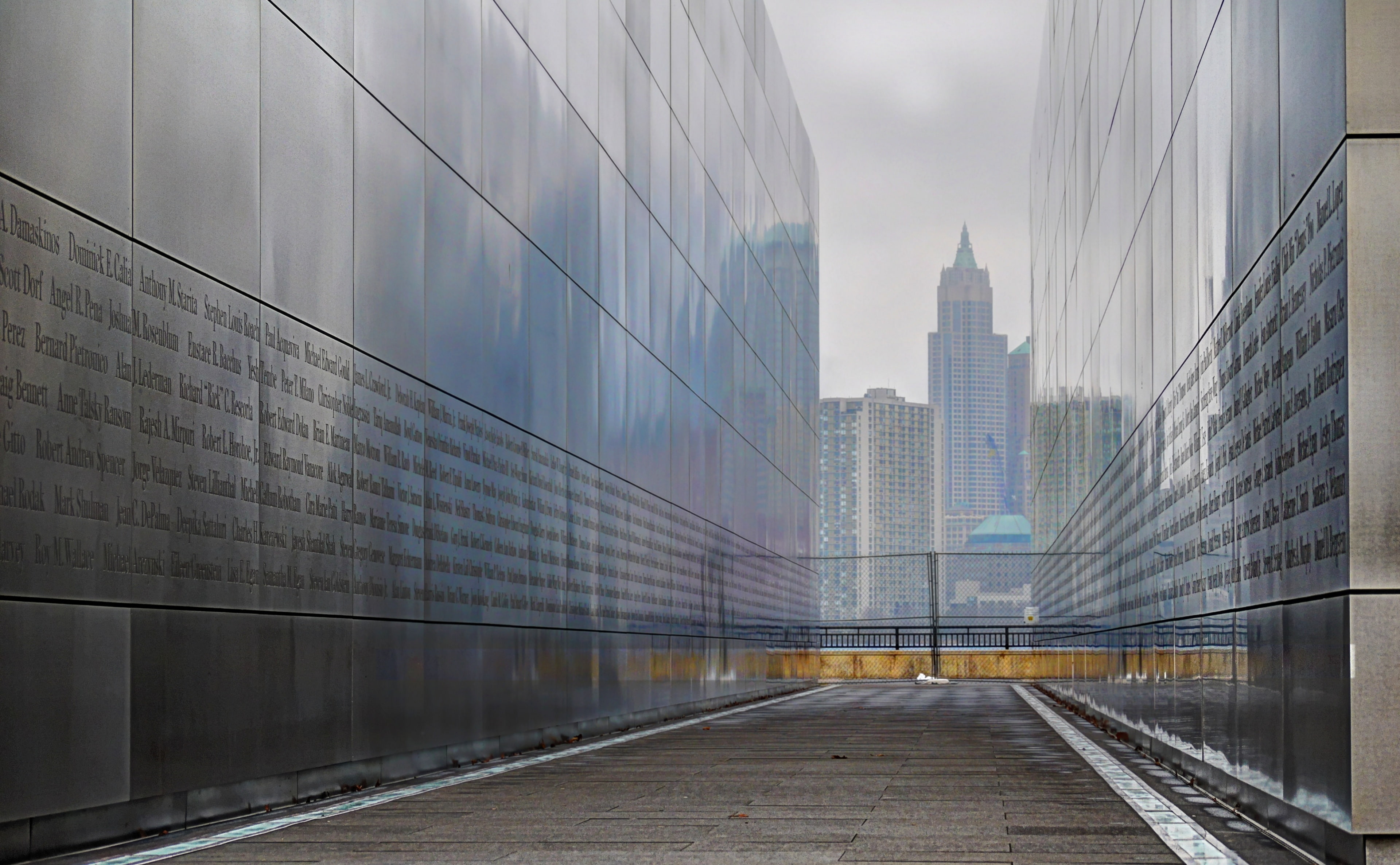 skyscraper, no people, empty, road, modern, kanchenjungachallengewinner, Park, financial district, Skyline, day, architecture, 4K, sky, New York, State, HD Wallpaper