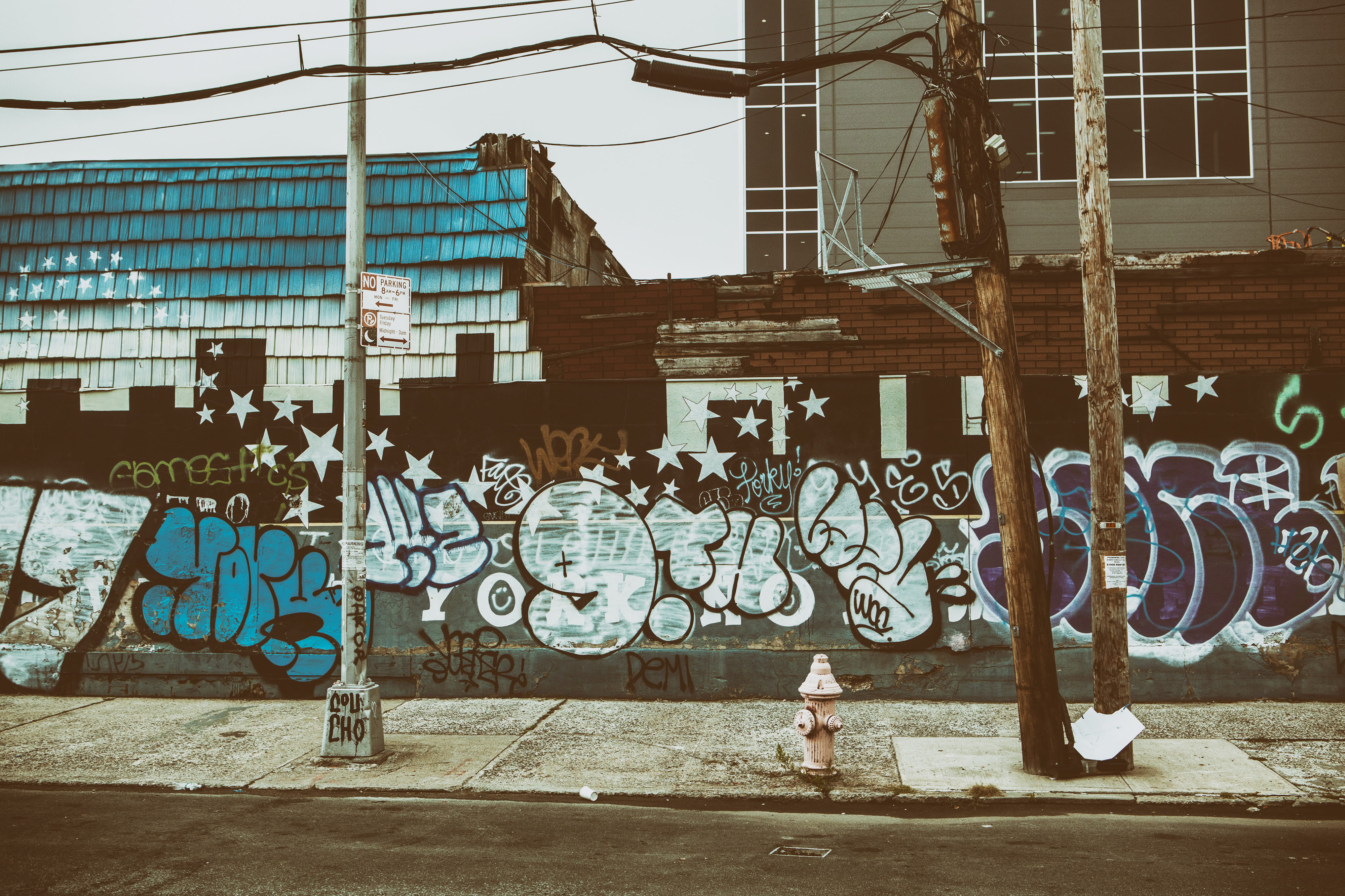 Brooklyn, nature, brooklyn, street, art and craft, people, architecture, york, angle, wall, New York, human representation, street Art, no people, nYC, HD Wallpaper