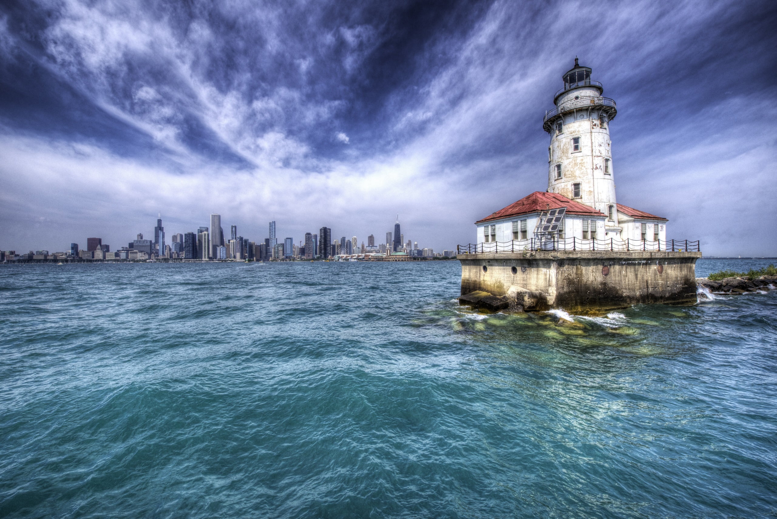 cityscape, sky, canal, water, waterfront, architecture, building, nature, sea, building exterior, outdoors, day, travel destinations, lighthouse, guidance, HD Wallpaper