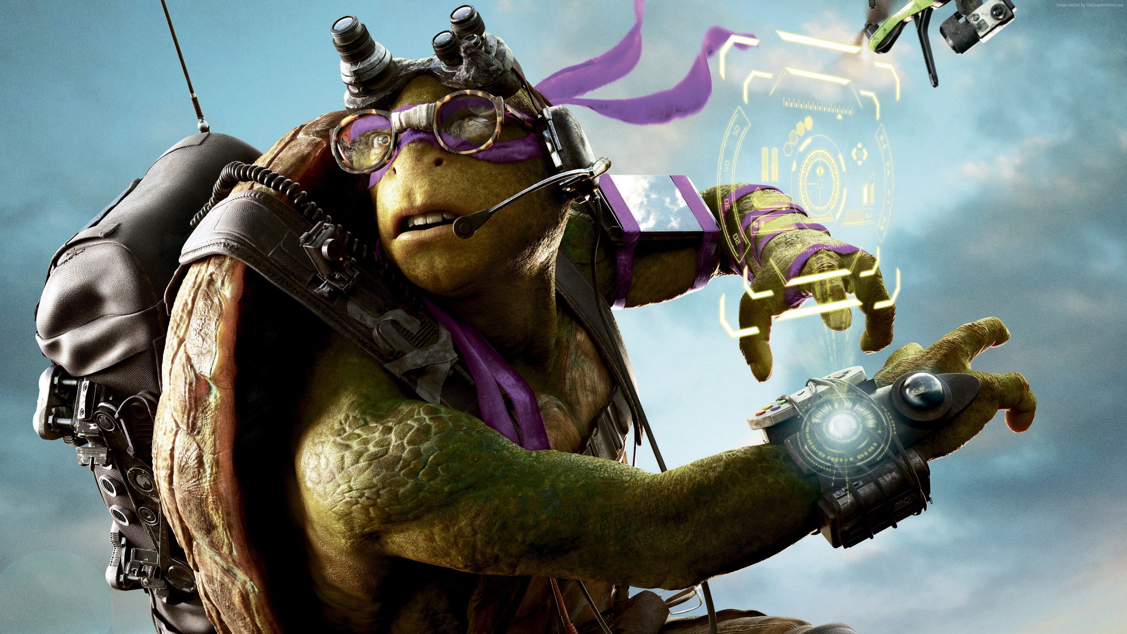 Best Movies of 2016, Donatello, 4K, Turtles, Teenage Mutant Ninja Turtles: Half Shell, HD Wallpaper