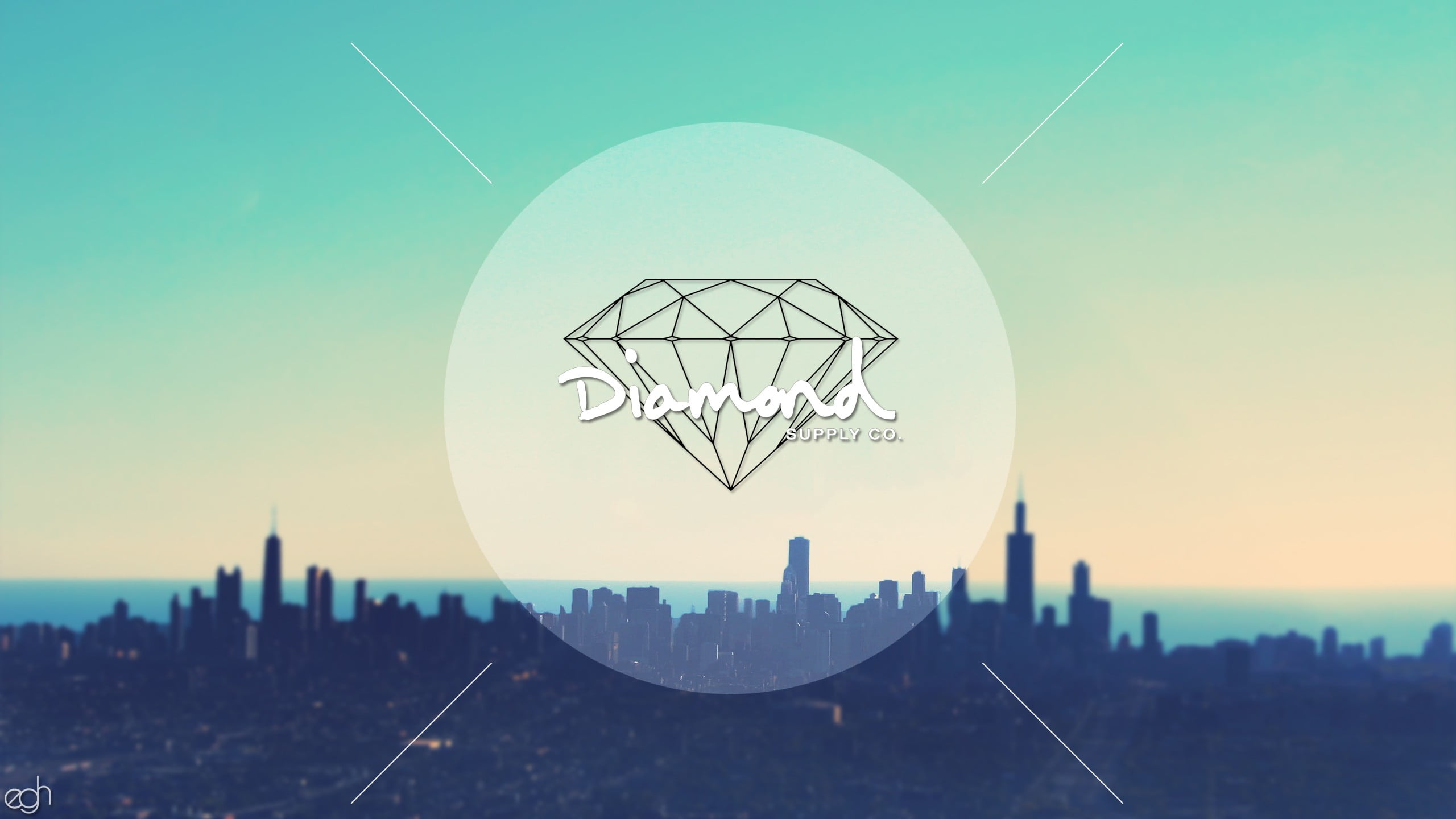 landscape, diamond supply, diamond, office building exterior, nature, tower, sky, 2K, cityscape, travel destinations, illustration, outdoors, building exterior, HD Wallpaper