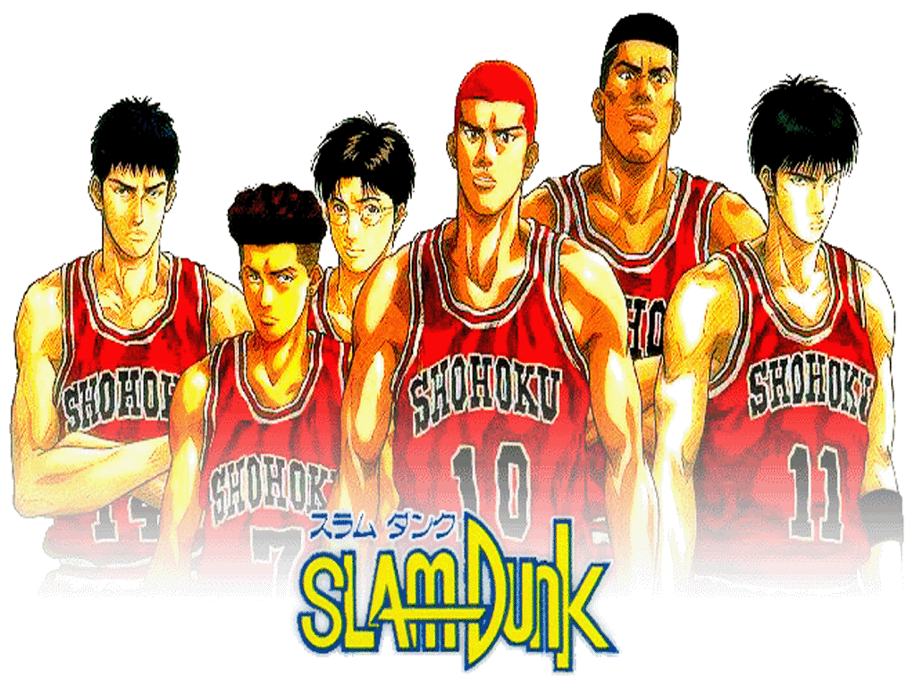 480P, slam Dunk, kid, cartoon, serial, anime, basket, HD Wallpaper