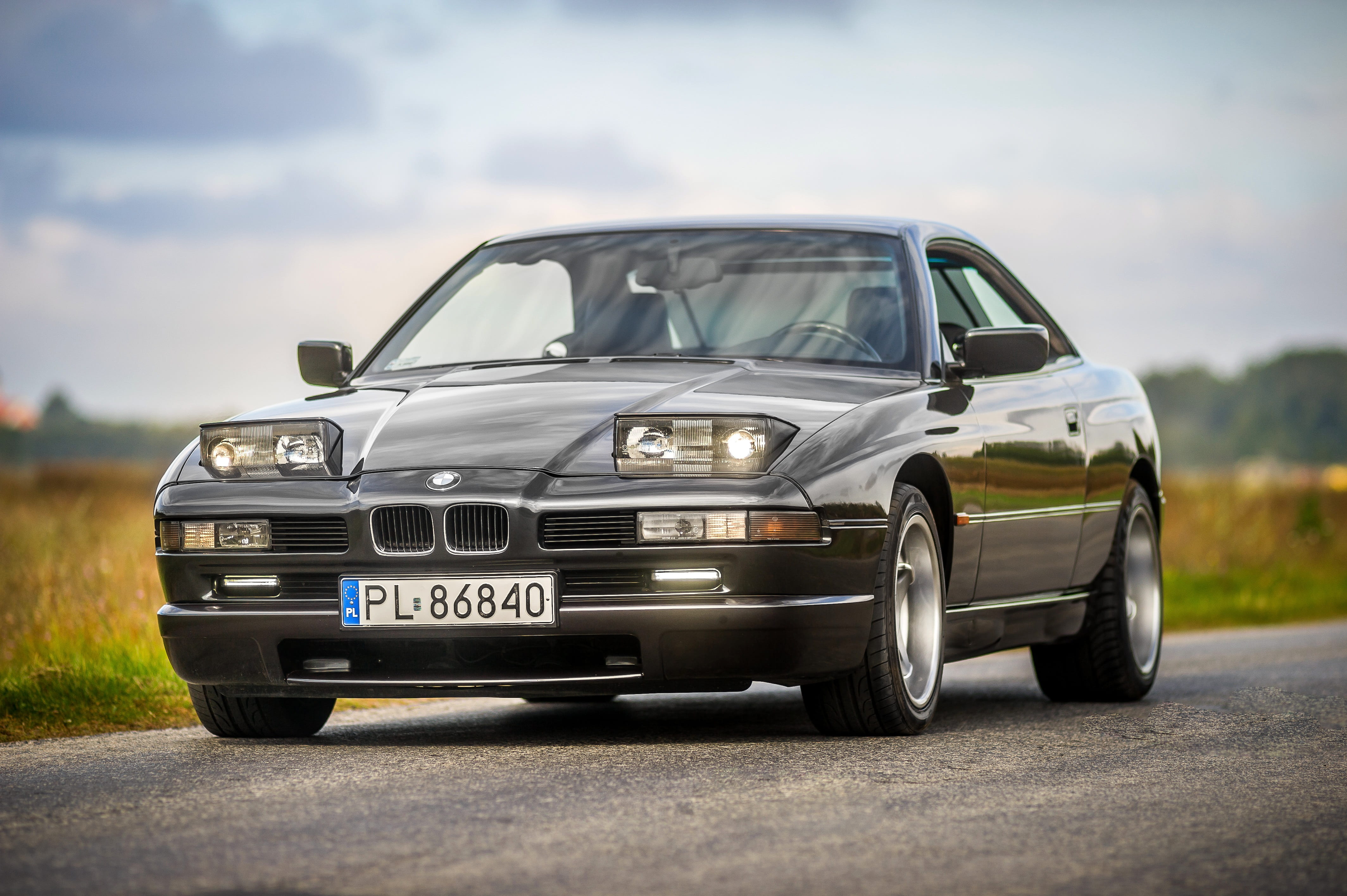 transportation, 1991, 1992, selective, e31, you, 1993, 1995, street, travel, retro styled, future, motion, focus, alloy, speed, bawarian express, gray, HD Wallpaper