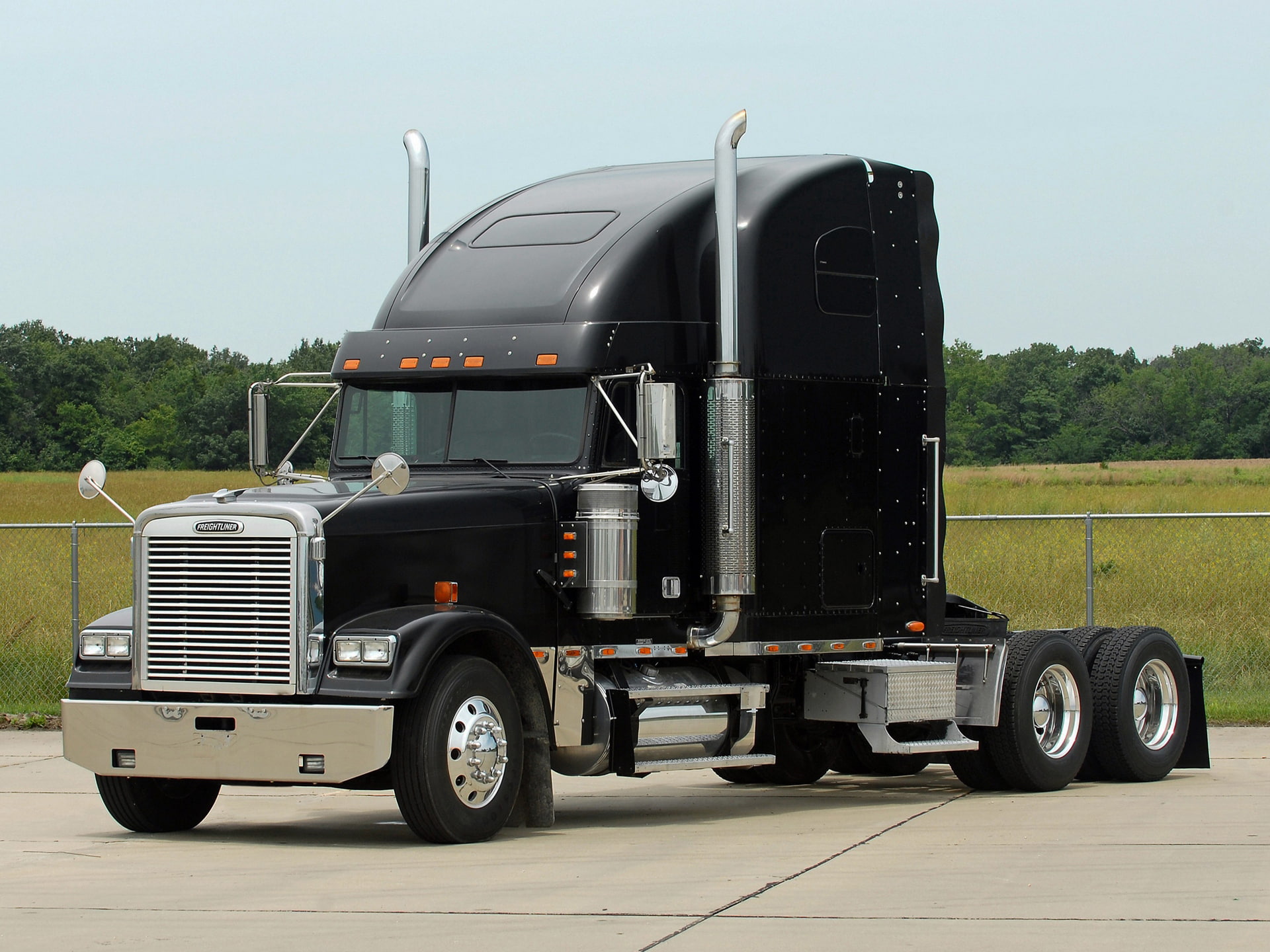 semi, tractor, 1991, classic, 1080P, freightliner, HD Wallpaper