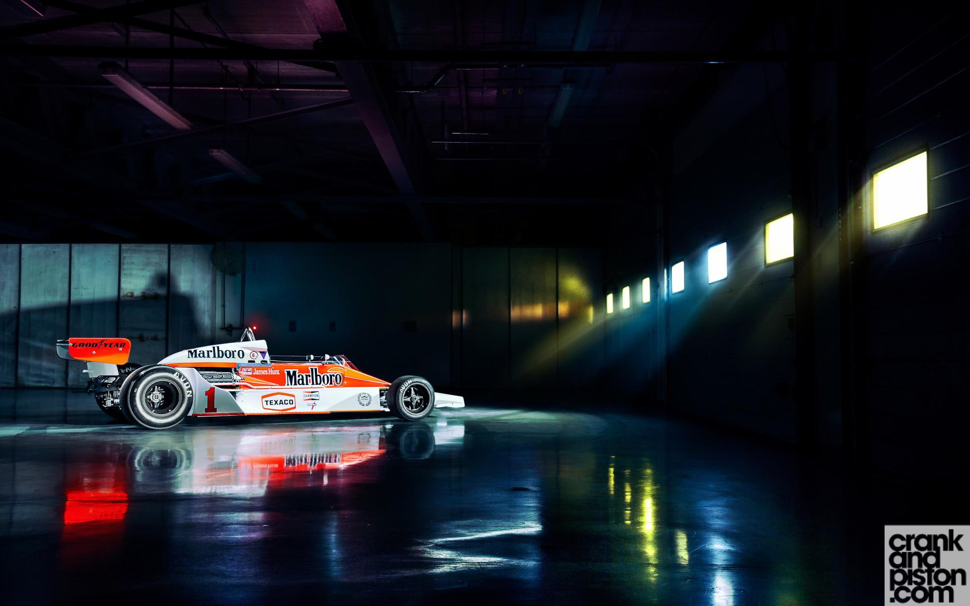 james, orange, hunt, wite, 1080P, mclaren, cars, m, go, dubai, kart, autodrome, HD Wallpaper