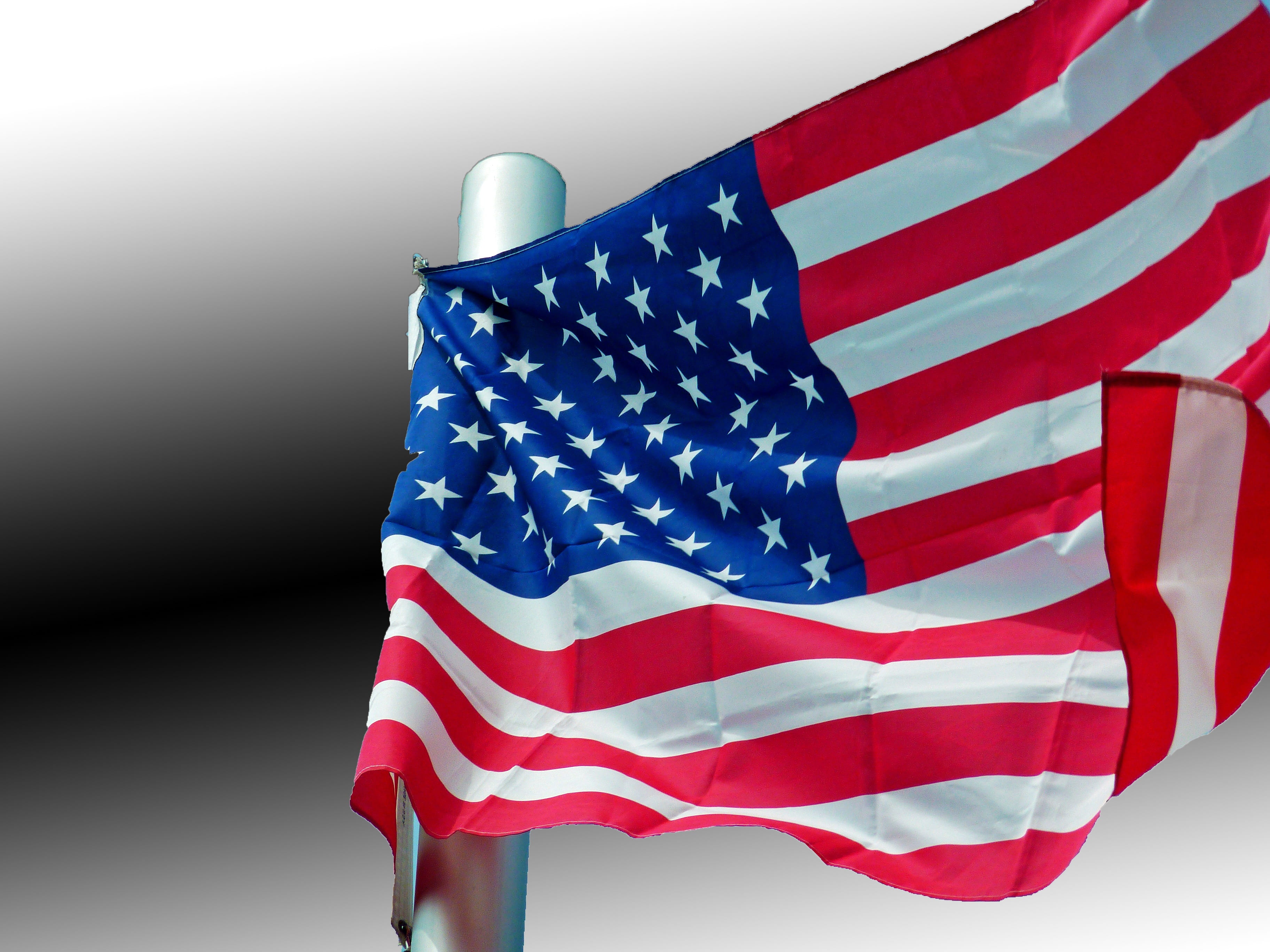 flutter, dom, 2K, blue, star Shape, Usa, lapse, Flag, white, fourth of July, shape, national icon, photography, freedom, time, united states, Usa Flag, HD Wallpaper