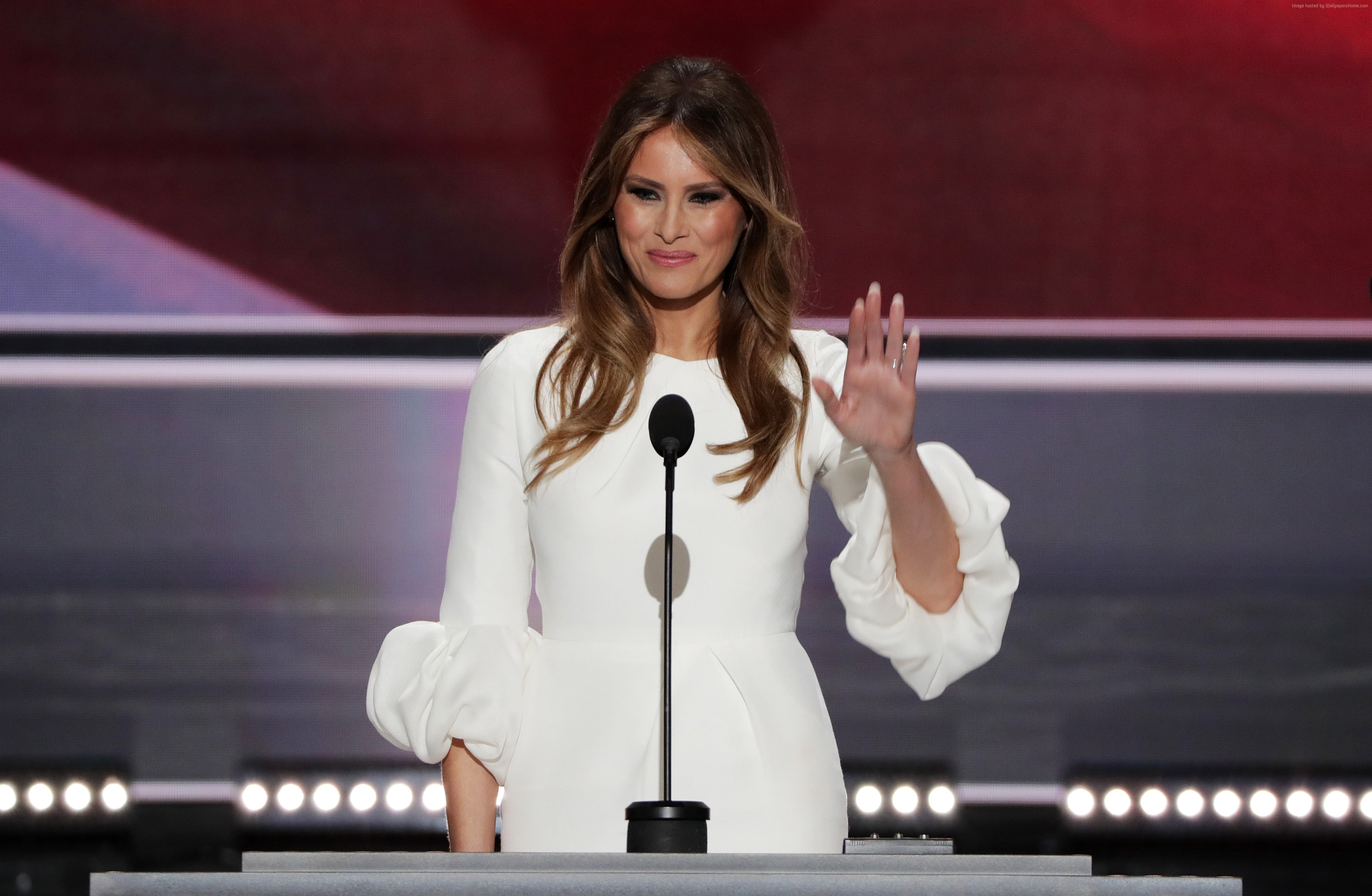 first lady, US President, 4K, Melania Trump, Donald Trump, HD Wallpaper