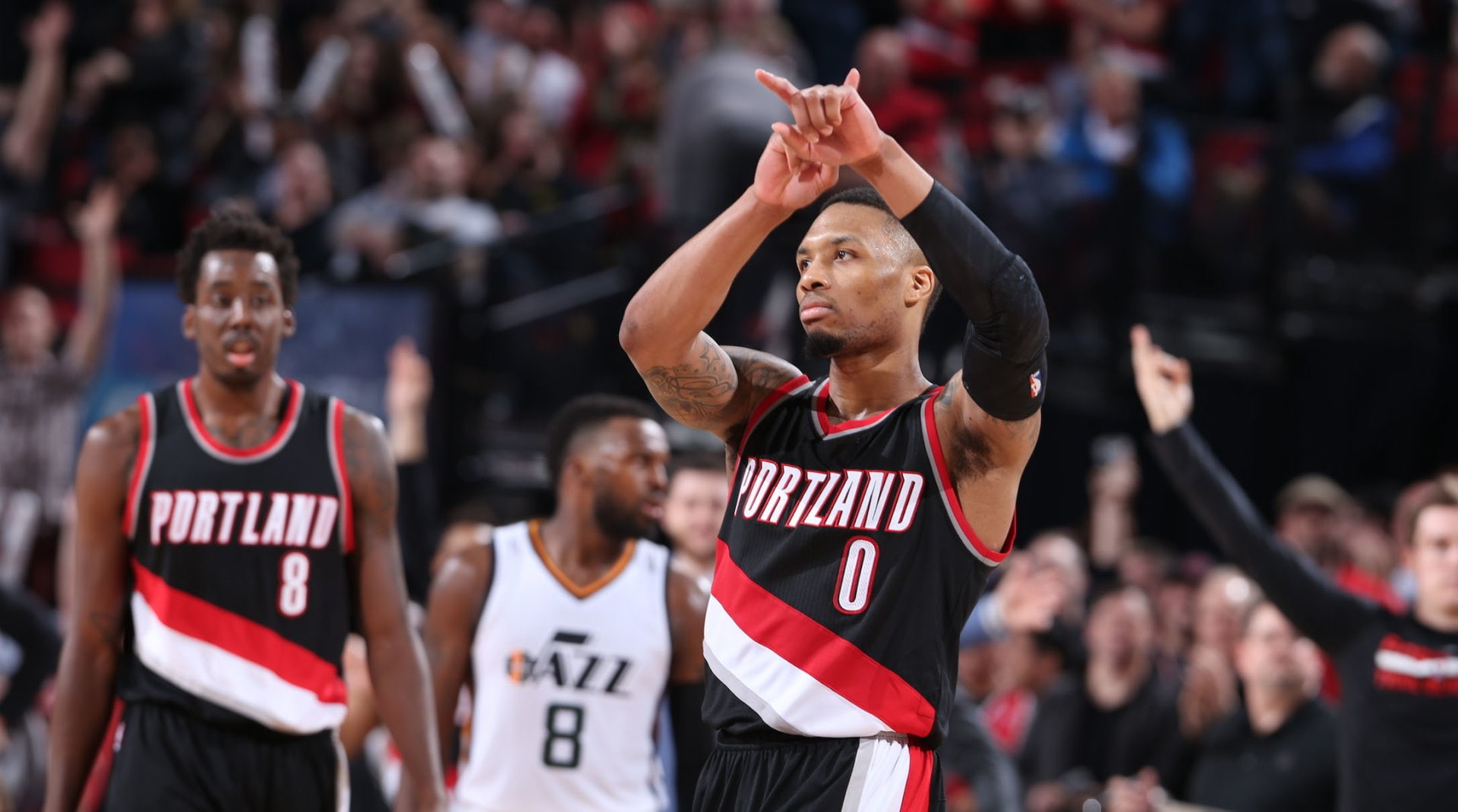 Basketball, 1080P, Damian Lillard, HD Wallpaper