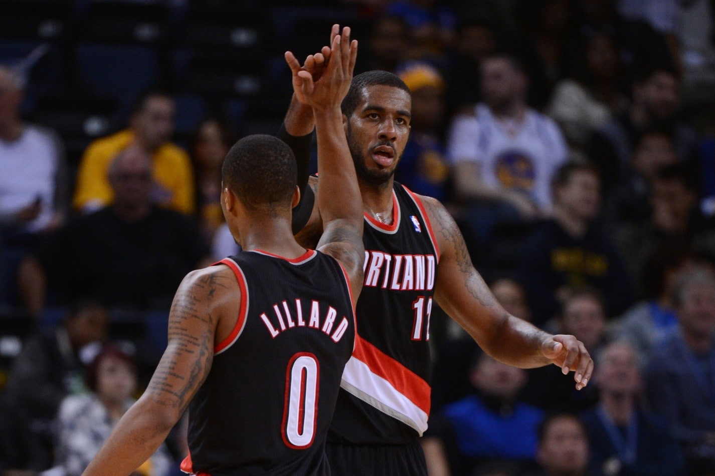 Portland, 720P, LaMarcus Aldridge, Damian Lillard, NBA, basketball, HD Wallpaper