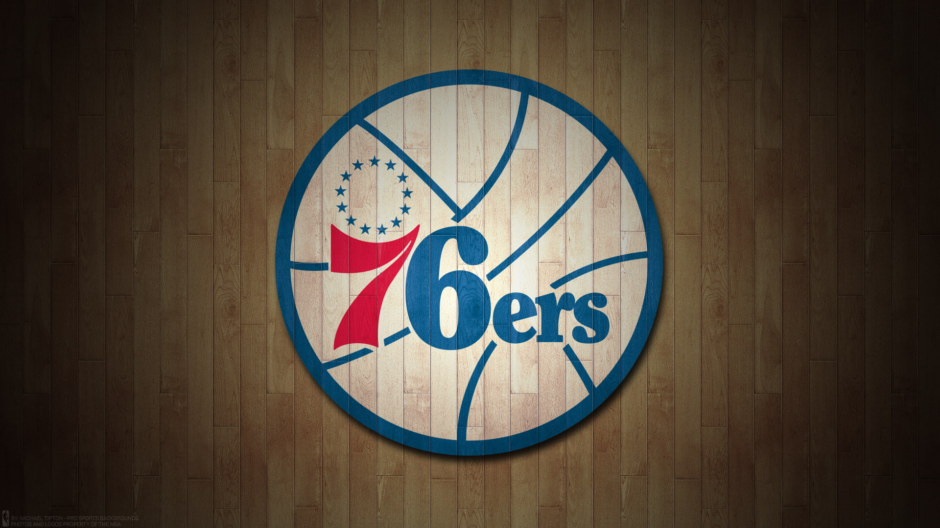 Basketball, Logo, 1080P, NBA, Philadelphia 76ers, HD Wallpaper