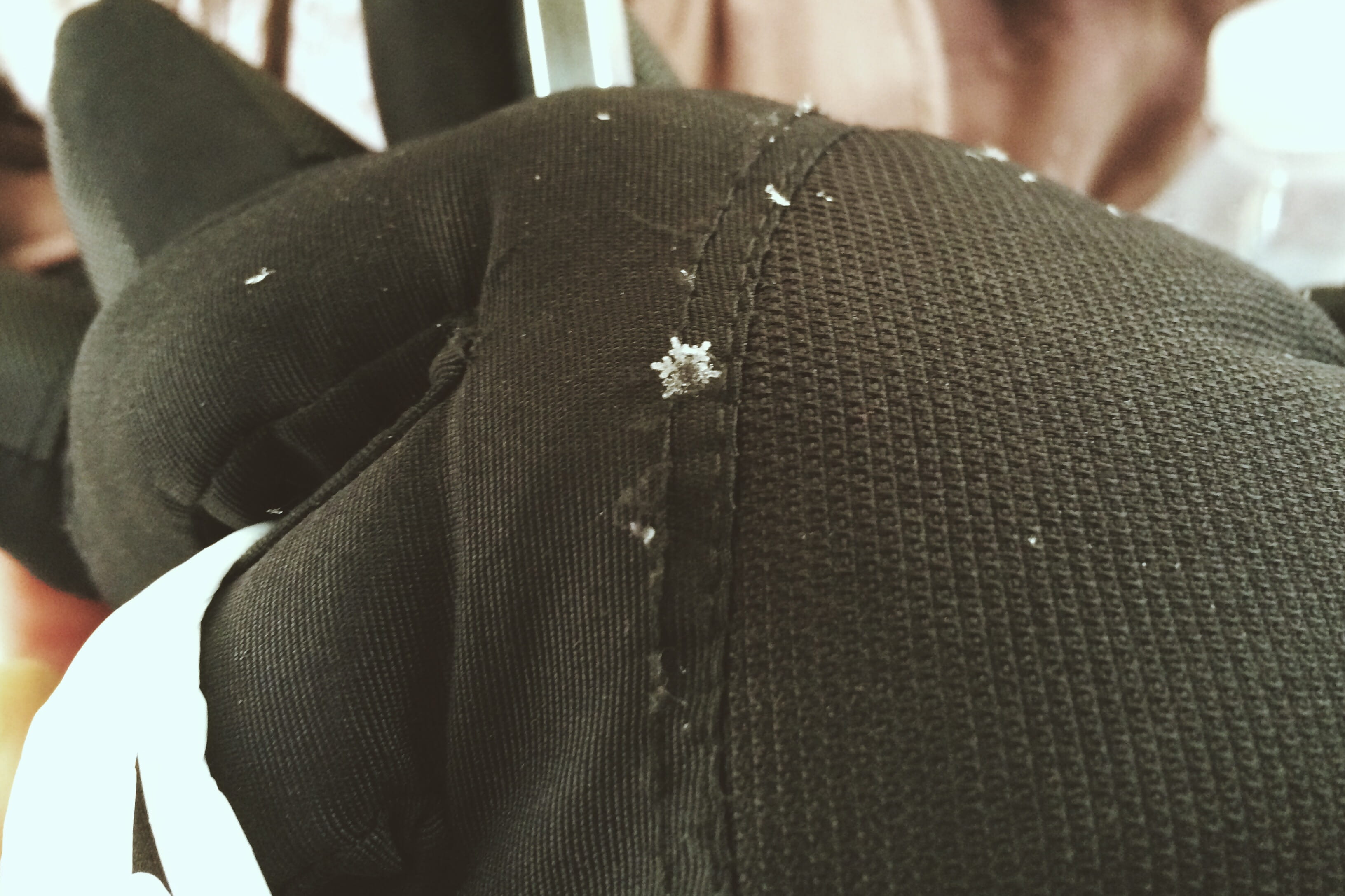 snowflake, one person, close-up, united states, real people, textile, casual clothing, men, new york, hand, 2K, suit, theater district, focus on foreground, HD Wallpaper