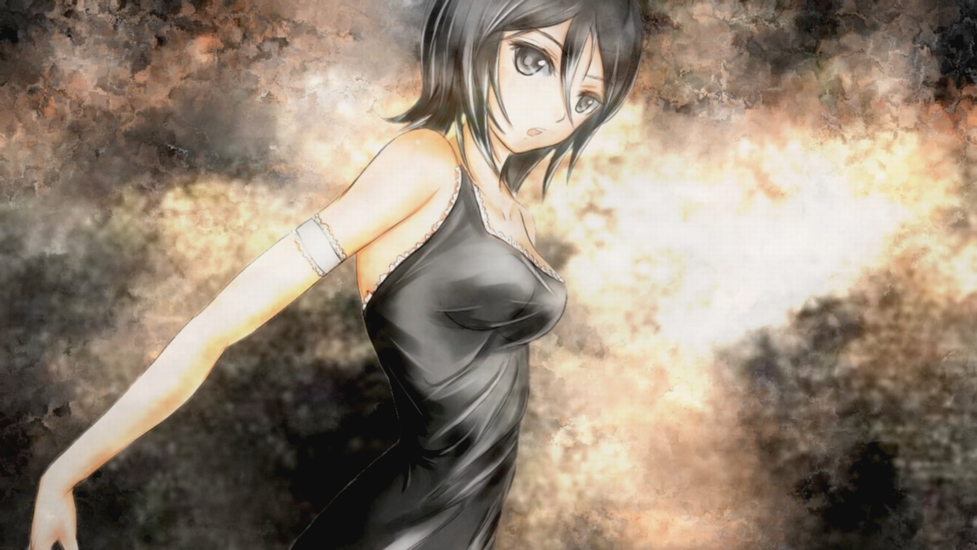 females, clothing, sport, beauty, adult, anime, side view, digital composite, portrait, #weebshit, looking, beautiful woman, profile view, women, Bleach, HD Wallpaper