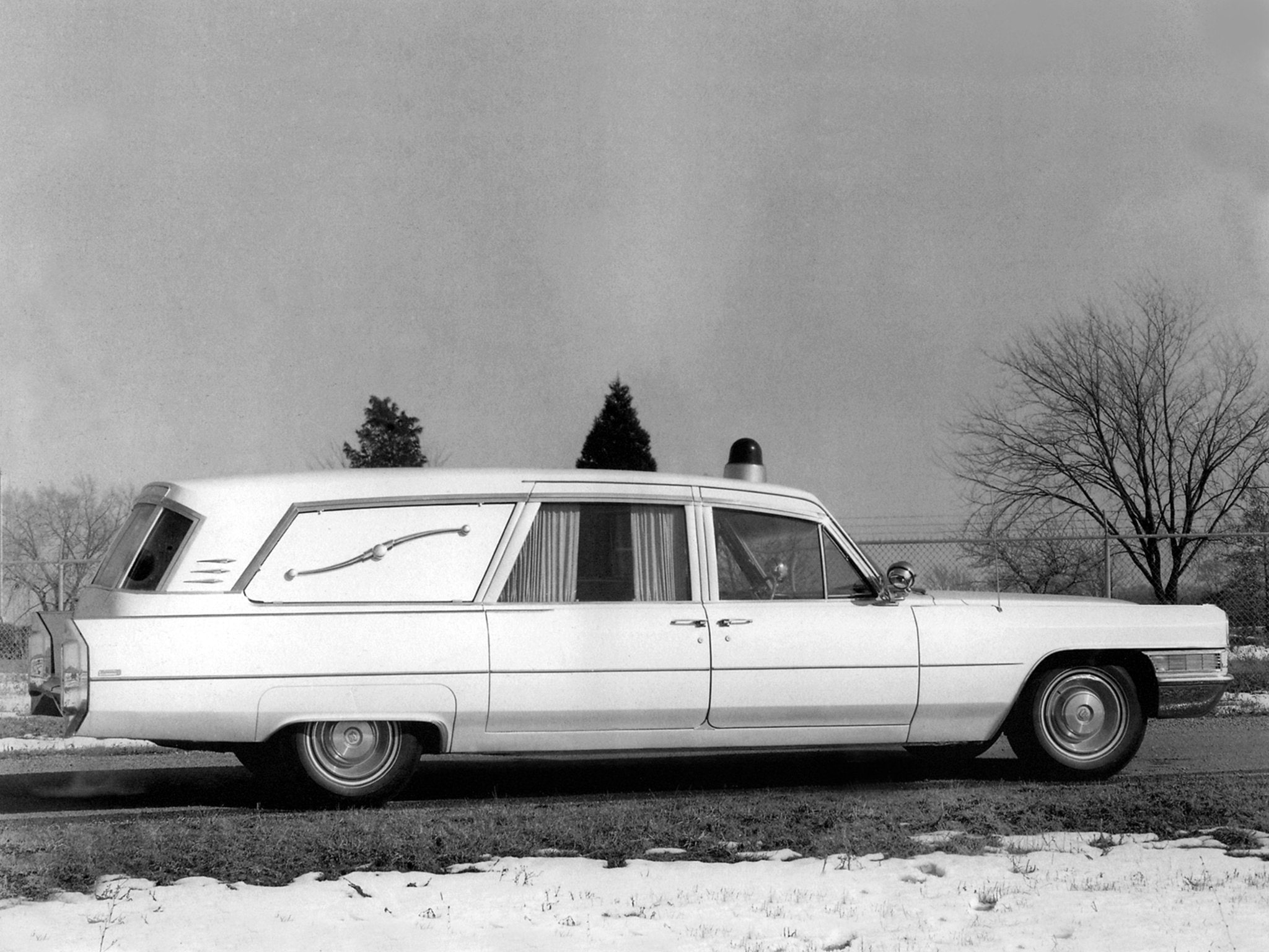 cadillac, limousine, hearse, royale, superior, stationwagon, ambulance, 1965, classic, emergency, 1080P, combination, HD Wallpaper