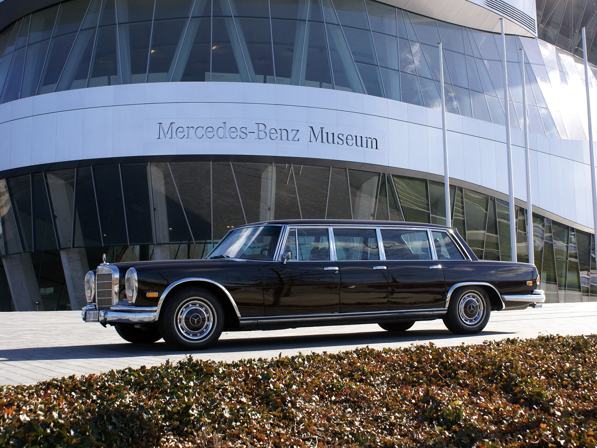limousine, pullman, luxury, 1964-81, mercedes, benz, 600, 1080P, w100, HD Wallpaper