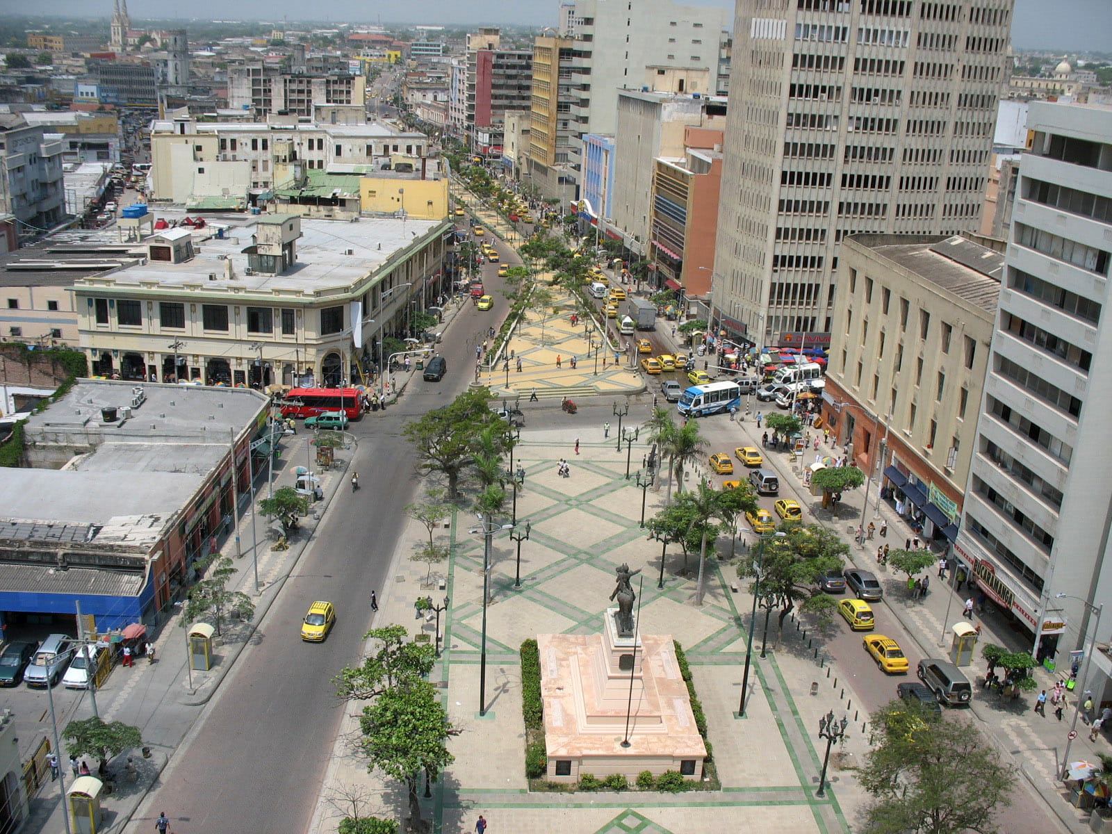 Barranquilla, aerial View, city Life, city street, de, 720P, land vehicle, urban, building, public domain, residential district, outdoors, car, photos, HD Wallpaper