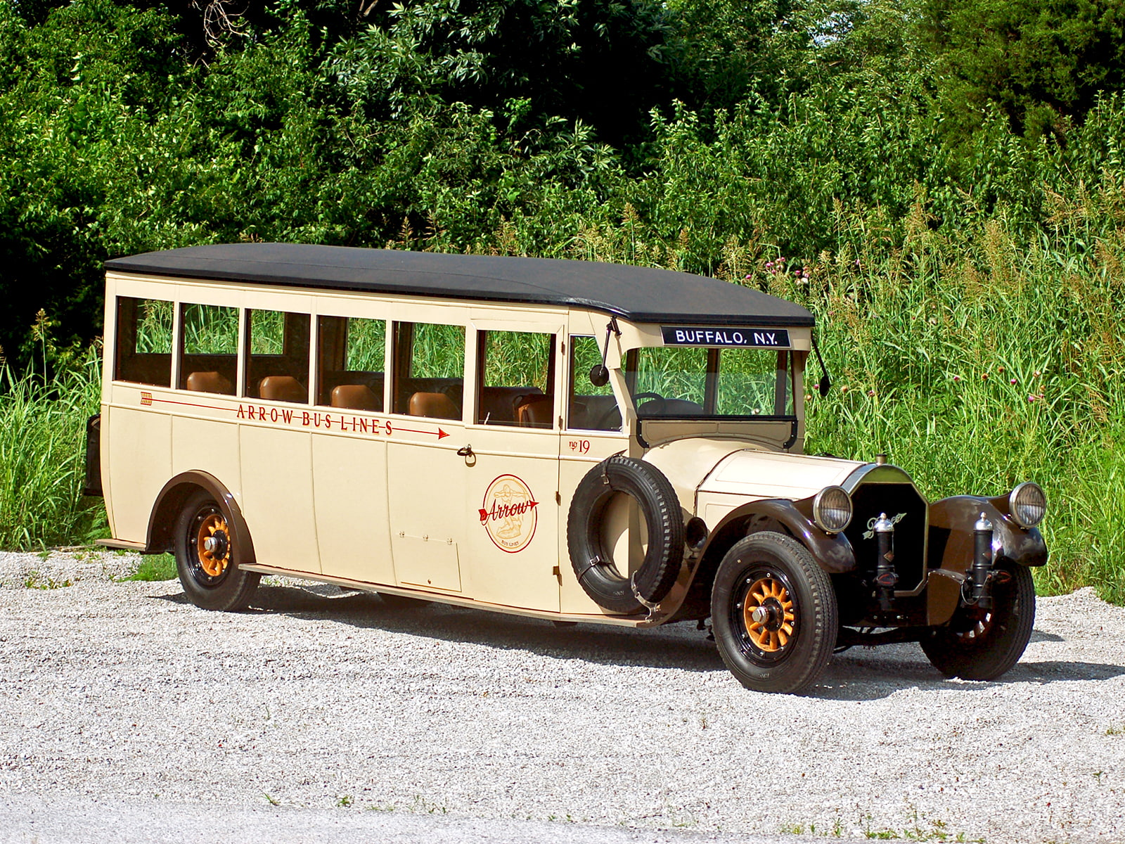 1919, arrow, pierce, intercity, retro, tranport, bus, coach, 720P, HD Wallpaper
