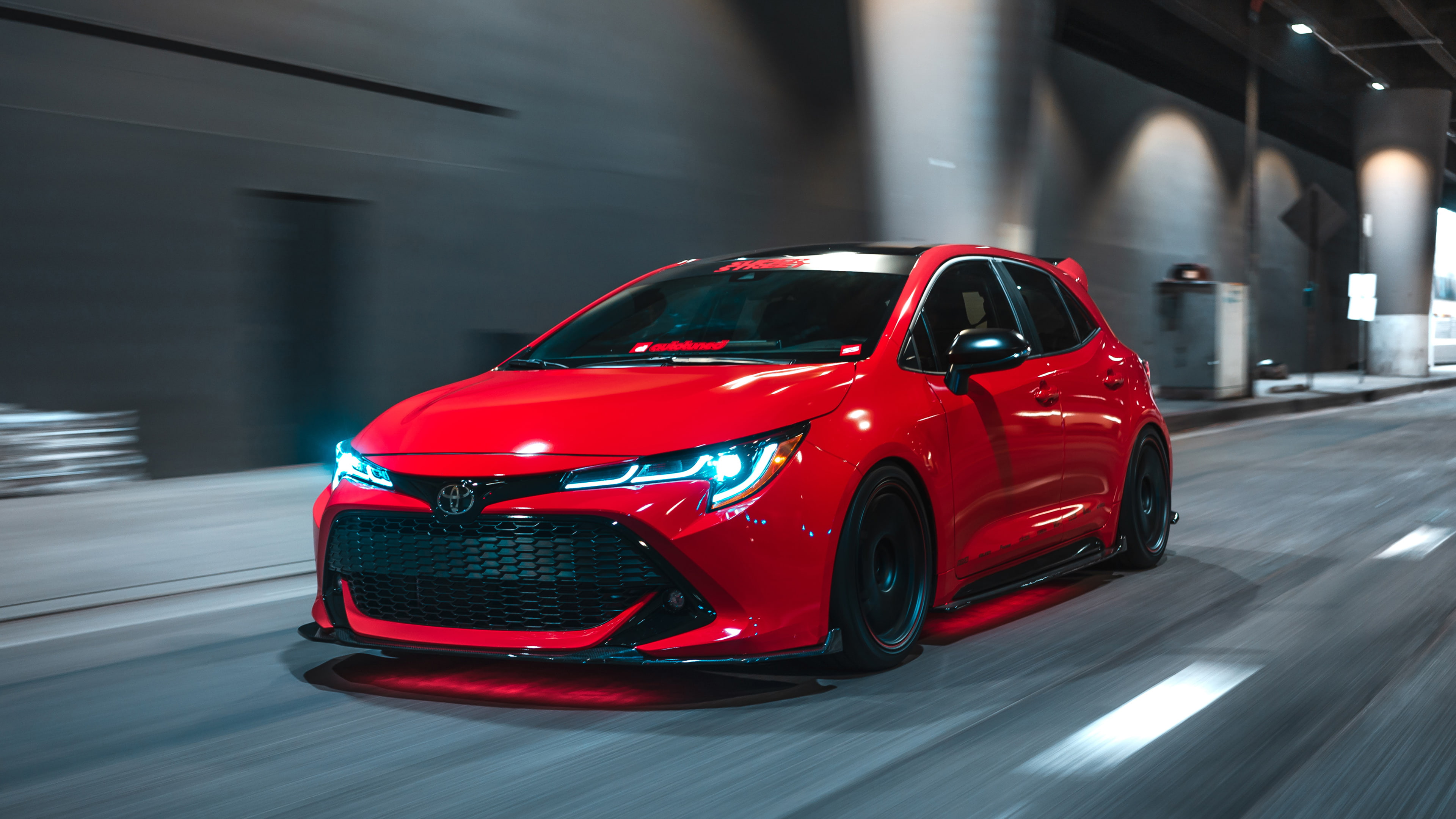 Toyota, Corolla, Super, Street, 4K, HD Wallpaper