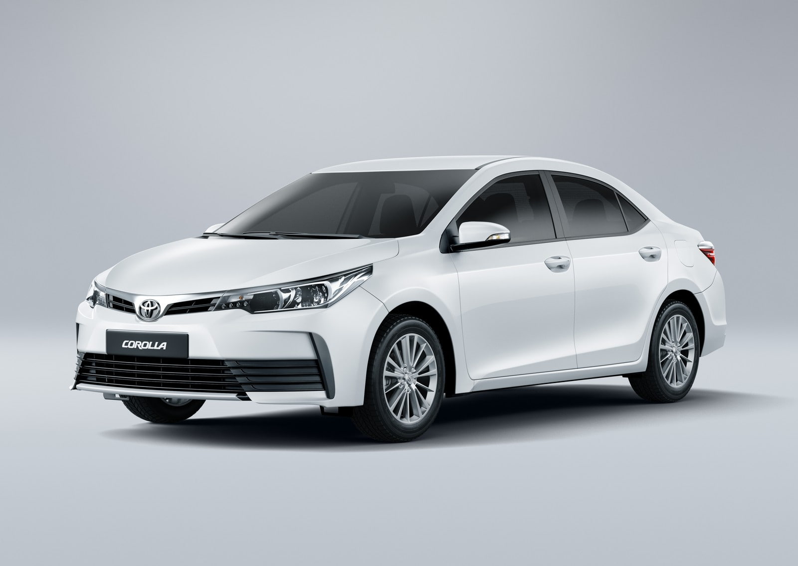 white background, corolla, toyota, sports car, gray, clean, car, indoors, 2019, metal, personal land vehicle, mode of transportation, no people, modern, HD Wallpaper