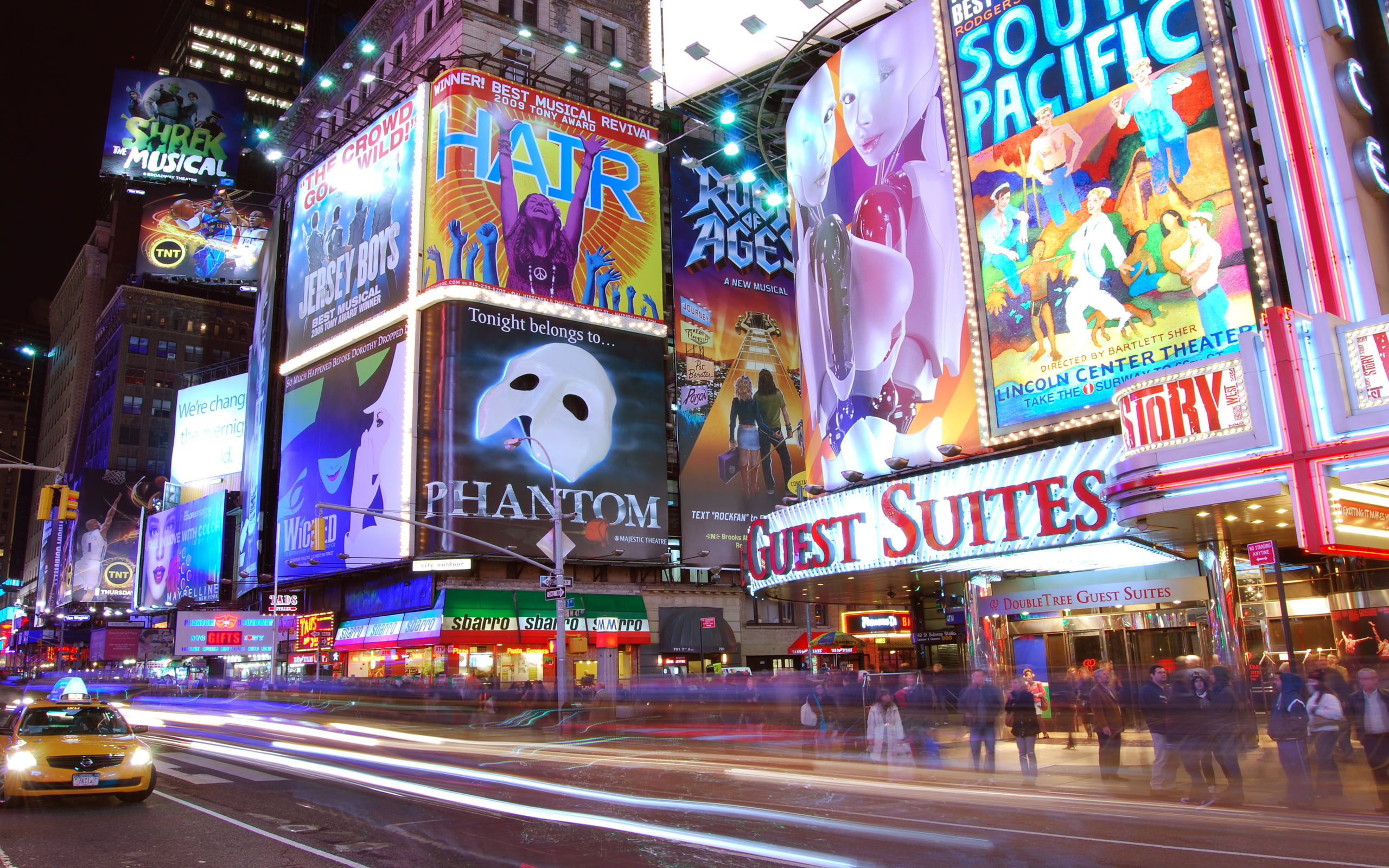 text, lights, color Image, uSA, illuminated, neon Color, communication, downtown District, outdoors, 2K, city Life, transportation, city, casino, advertising, HD Wallpaper
