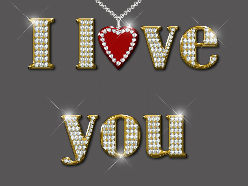 Love, heart, art, hd, BLING, abstract, 480P, HD Wallpaper