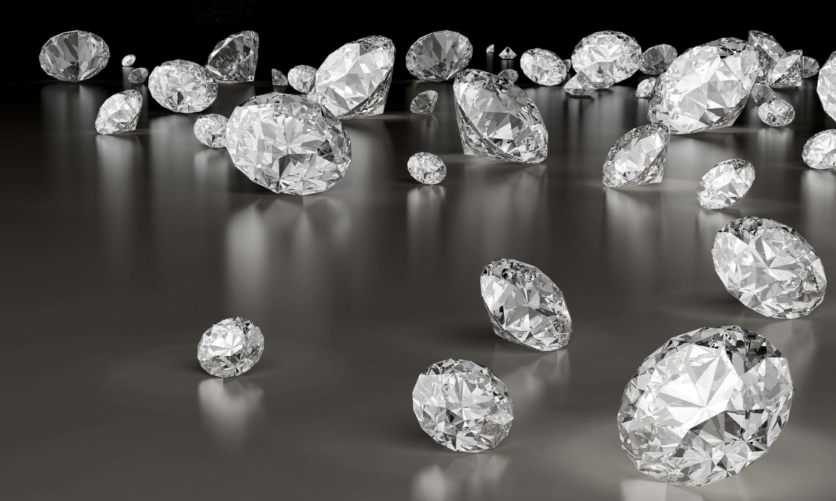 sparkle, jewelery, bling, bokeh, diamonds, 2K, abstraction, abstract, diamond, HD Wallpaper