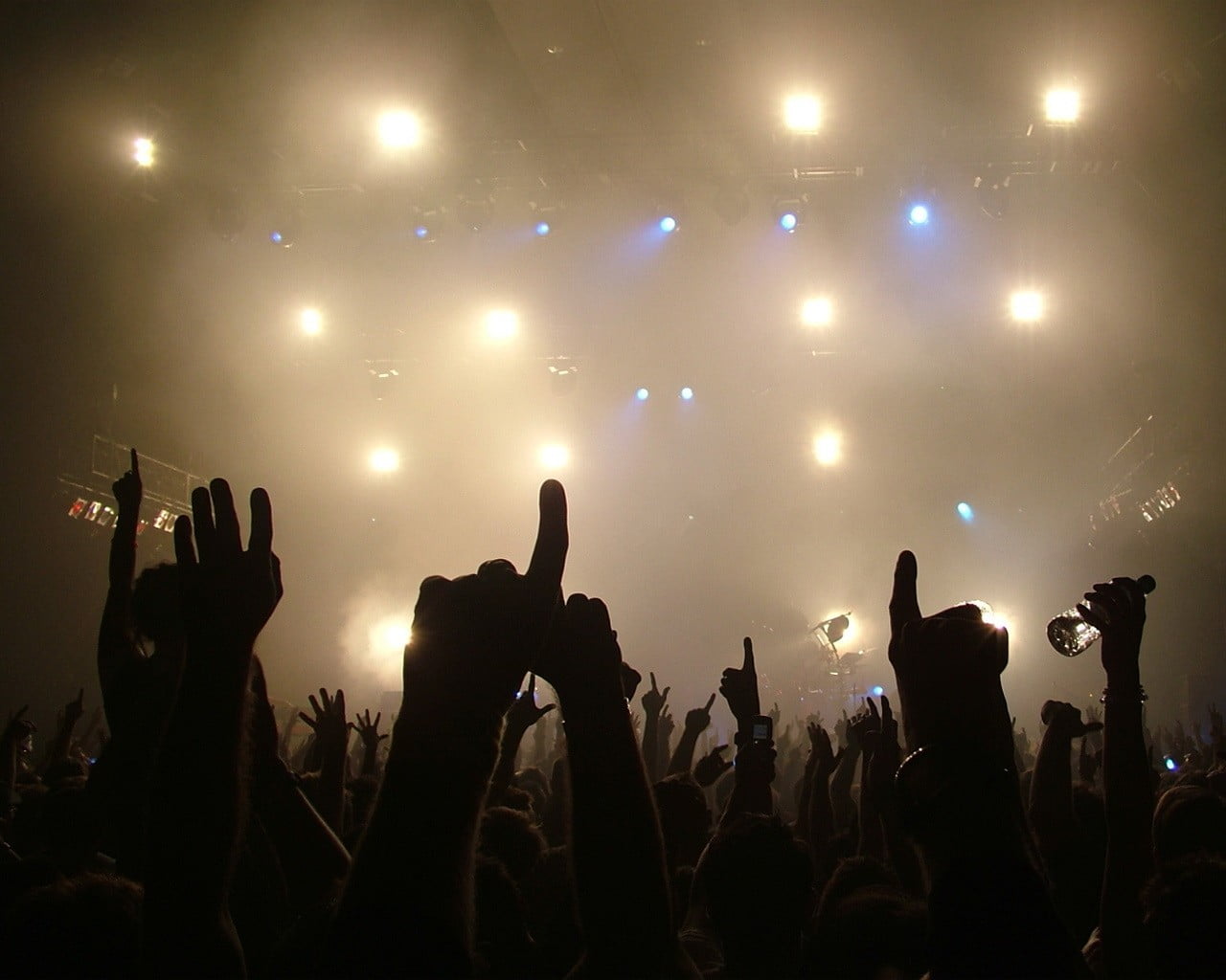 youth Culture, human Hand, excitement, entertainment, dark, nightclub, fan - Enthusiast, men, night, nightlife, event, crowd, enjoyment, white, atmosphere, HD Wallpaper