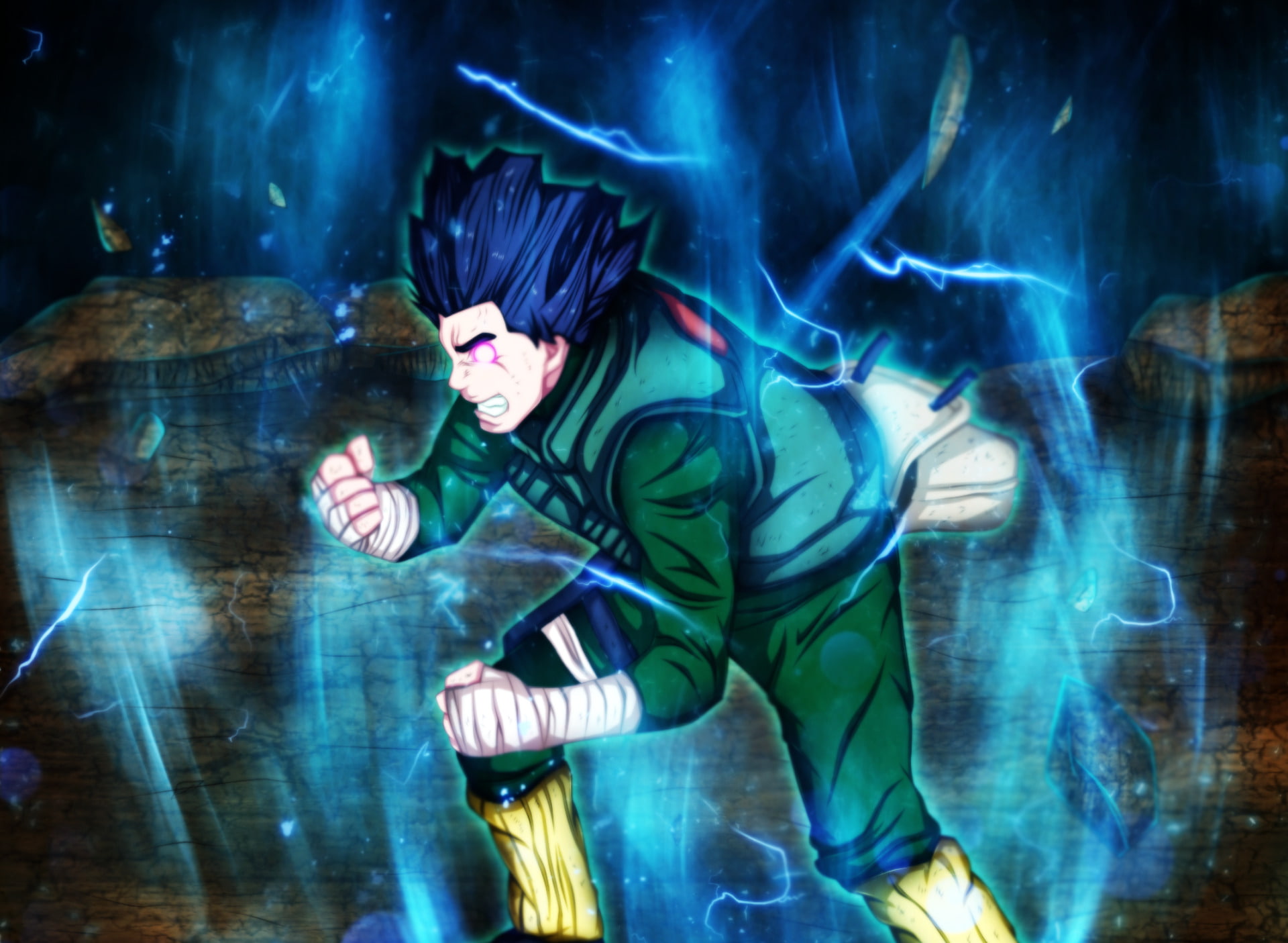 Rock Lee, Anime, Naruto, 1080P, HD Wallpaper