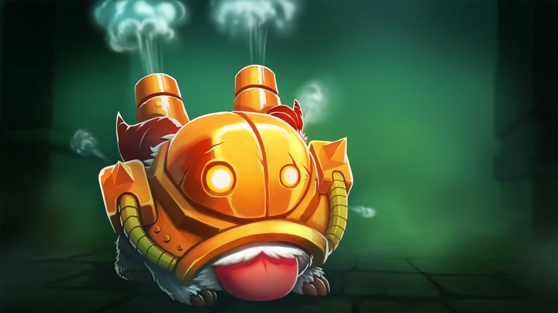 League of Legends, lol, Blitzcrank, Poro, lollatino.net, 1080P, HD Wallpaper