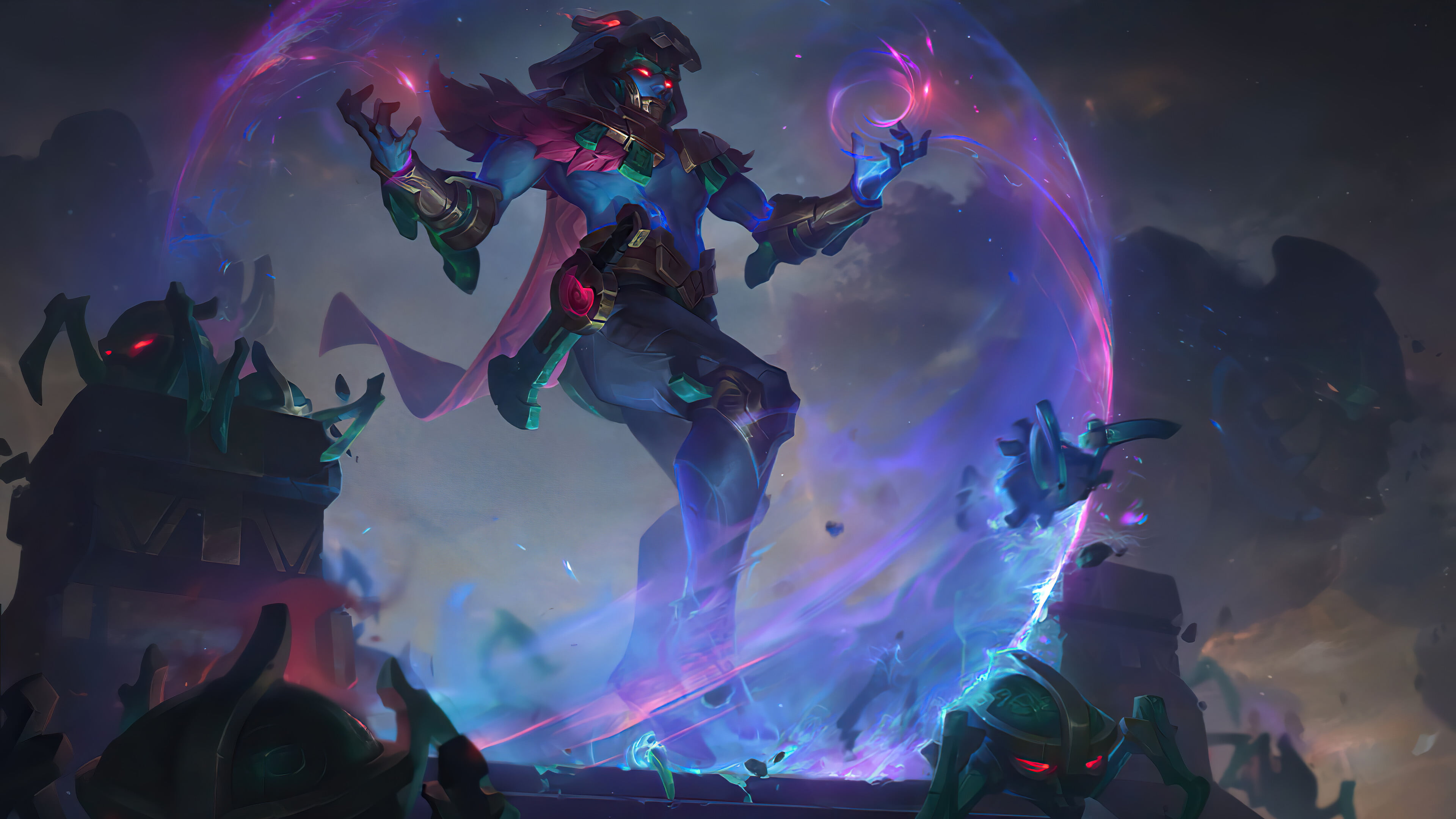 Riot Games, League of Legends, Malzahar, 4K, gods, Malzahar (League of Legends), HD Wallpaper