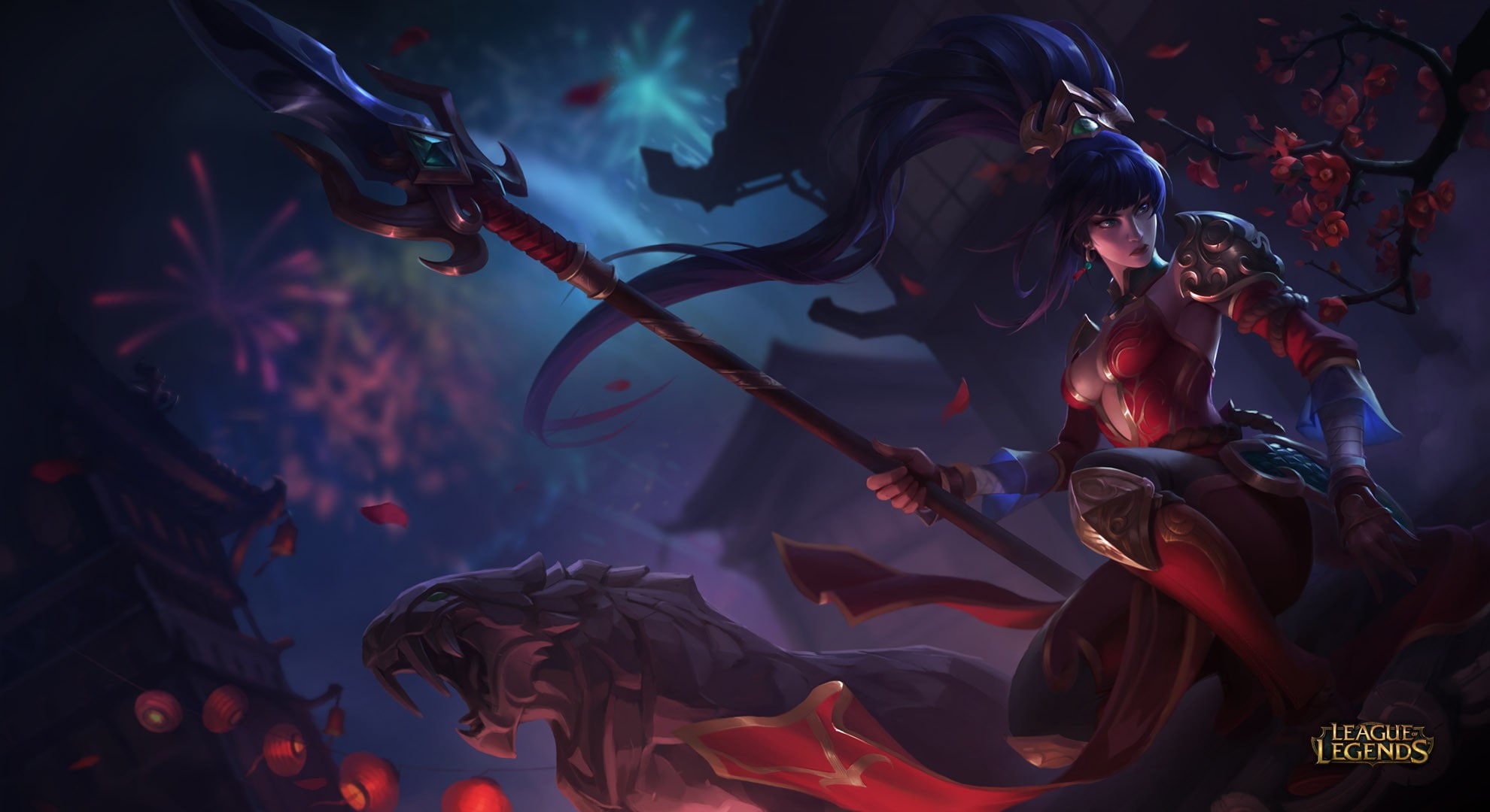 Nidalee (League of Legends), League of Legends, 1080P, spear, HD Wallpaper