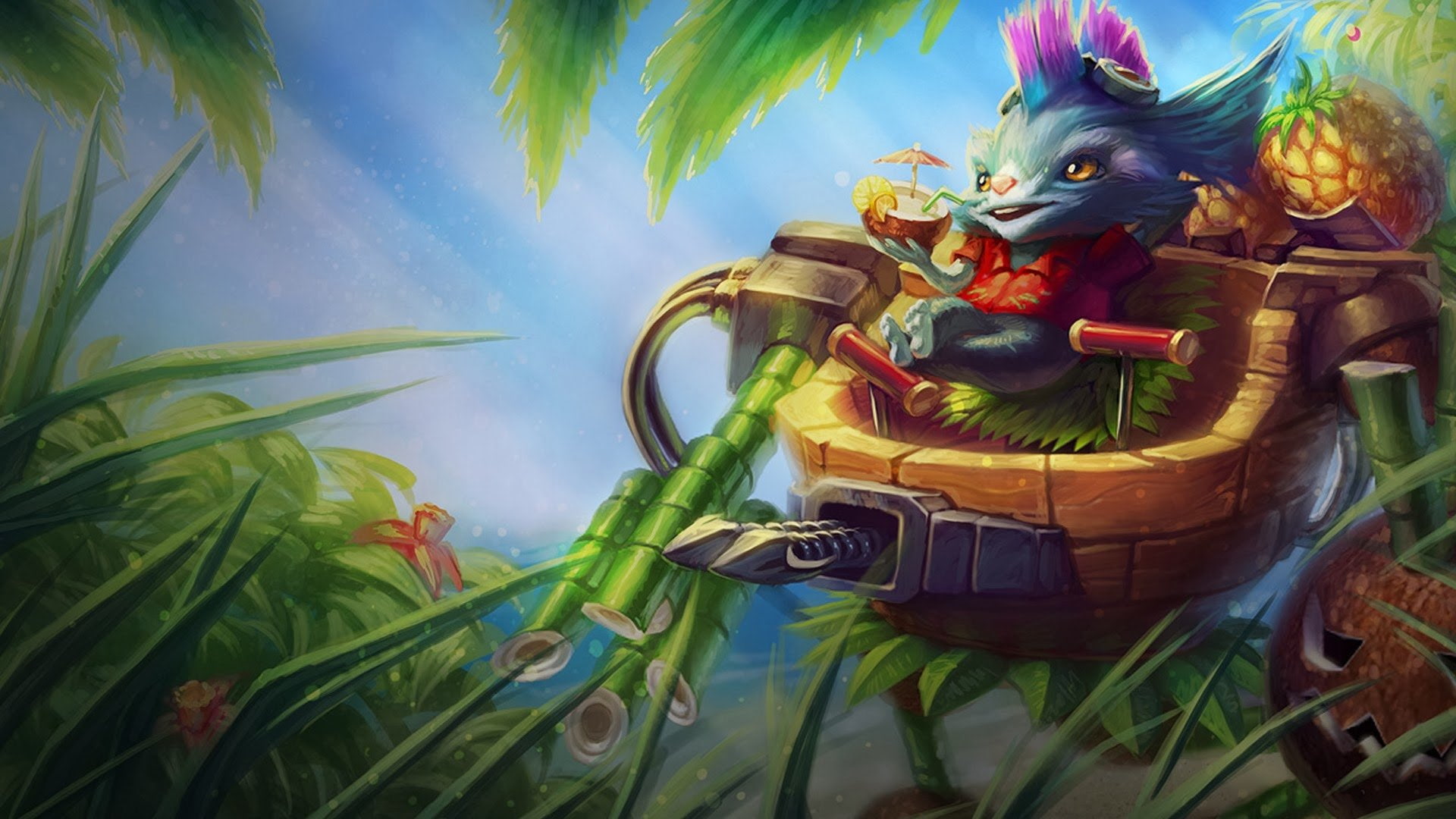 1080P, Rumble (League Of Legends), League Of Legends, Video Game, HD Wallpaper