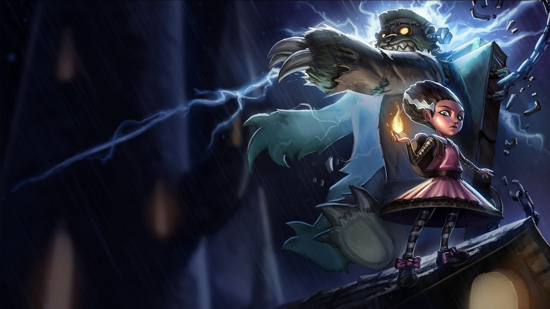 Tibbers (League Of Legends), League Of Legends, 1080P, Video Game, Annie (League Of Legends), HD Wallpaper