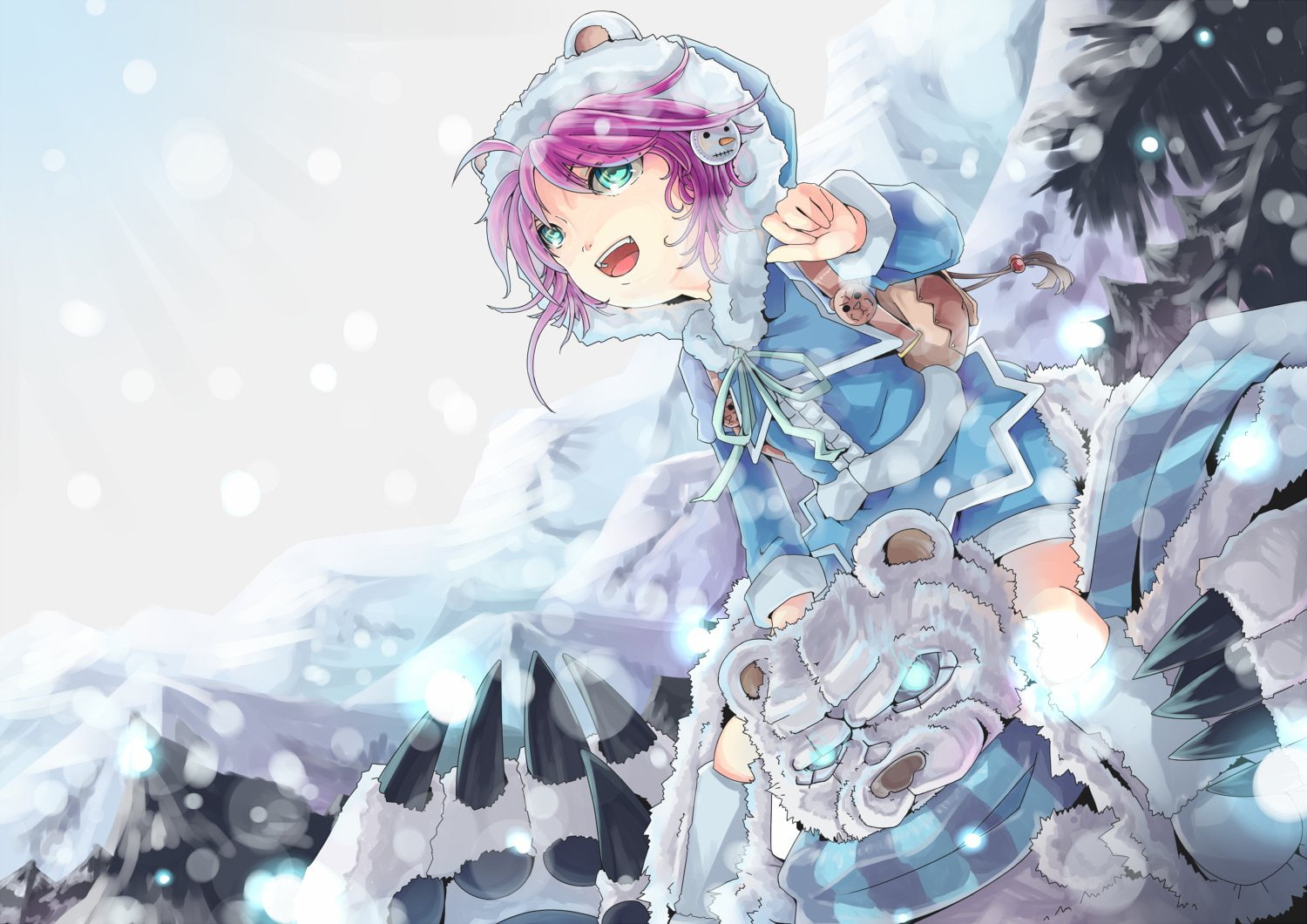Video Game, 720P, Annie (League Of Legends), Tibbers (League Of Legends), League Of Legends, HD Wallpaper