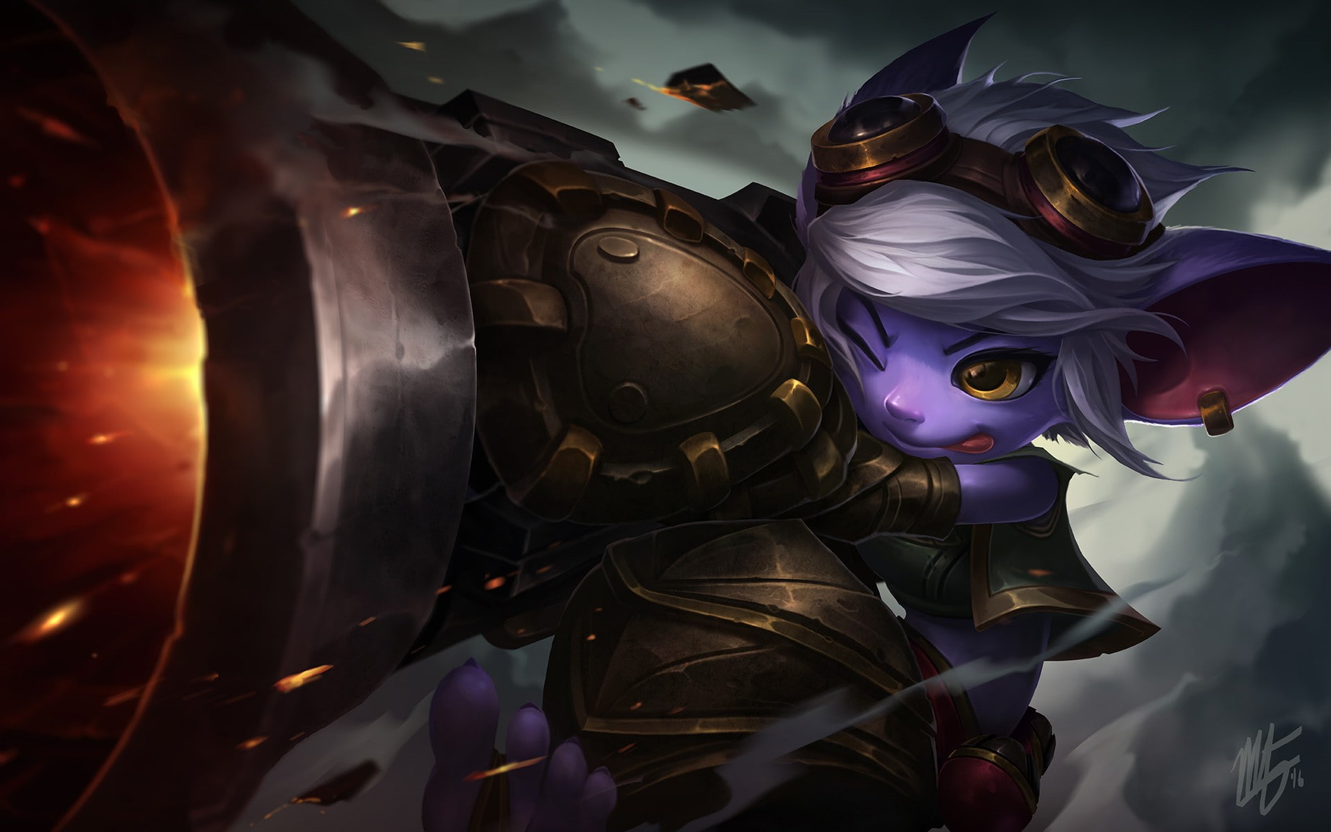 1080P, Tristana, League of Legends, Summoners Rift, HD Wallpaper