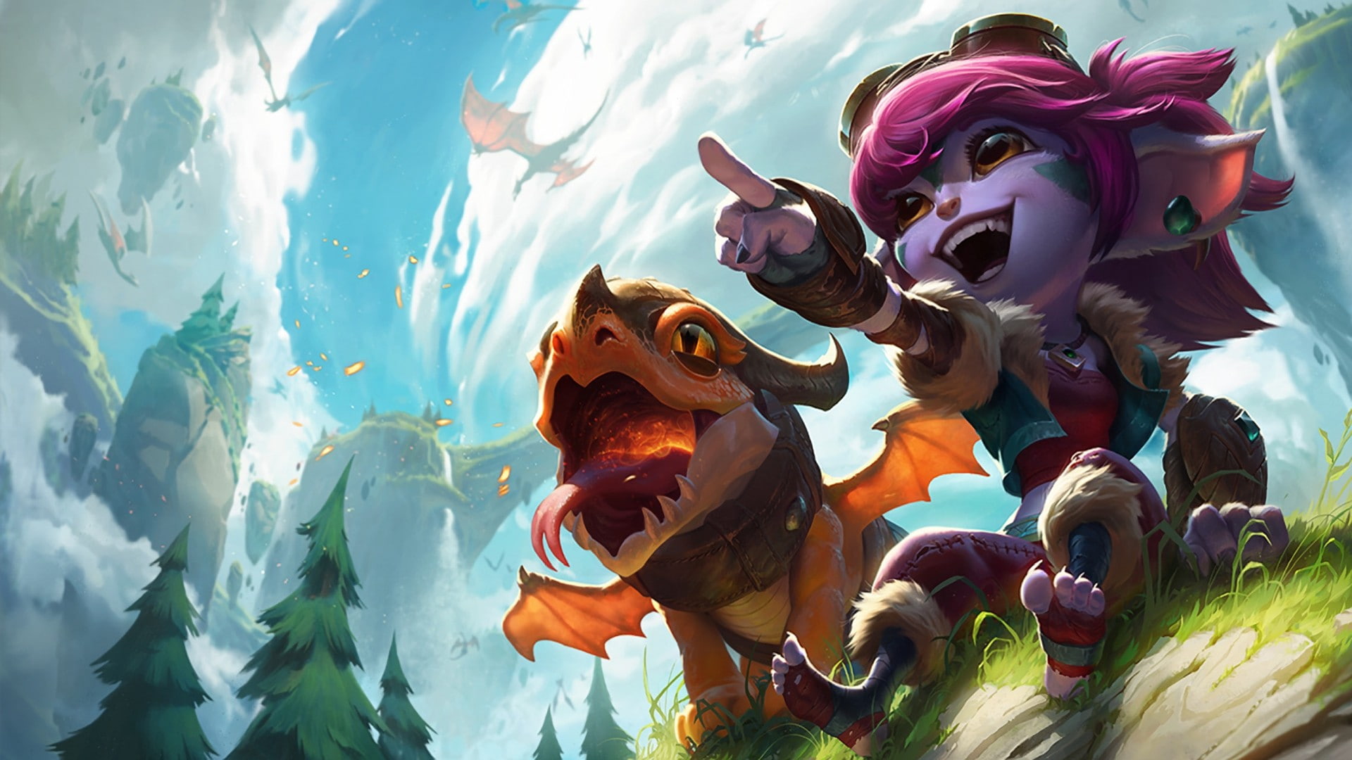 League of Legends, Tristana, 1080P, HD Wallpaper