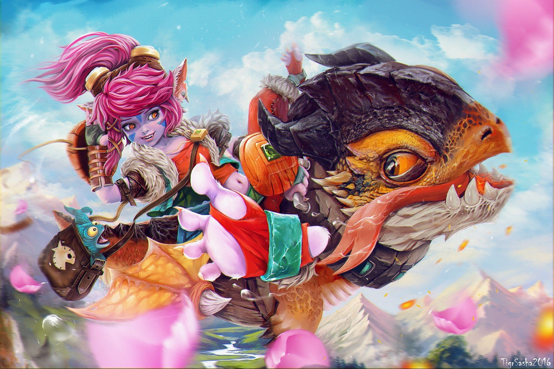 fantasy Art, Tristana, League Of Legends, video games, 1080P, Feet, HD Wallpaper