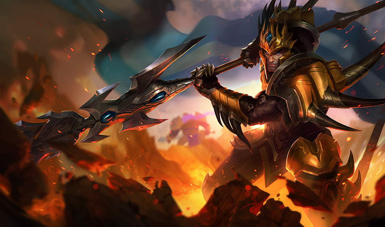 720P, League Of Legends, Video Game, Jarvan IV (League Of Legends), HD Wallpaper