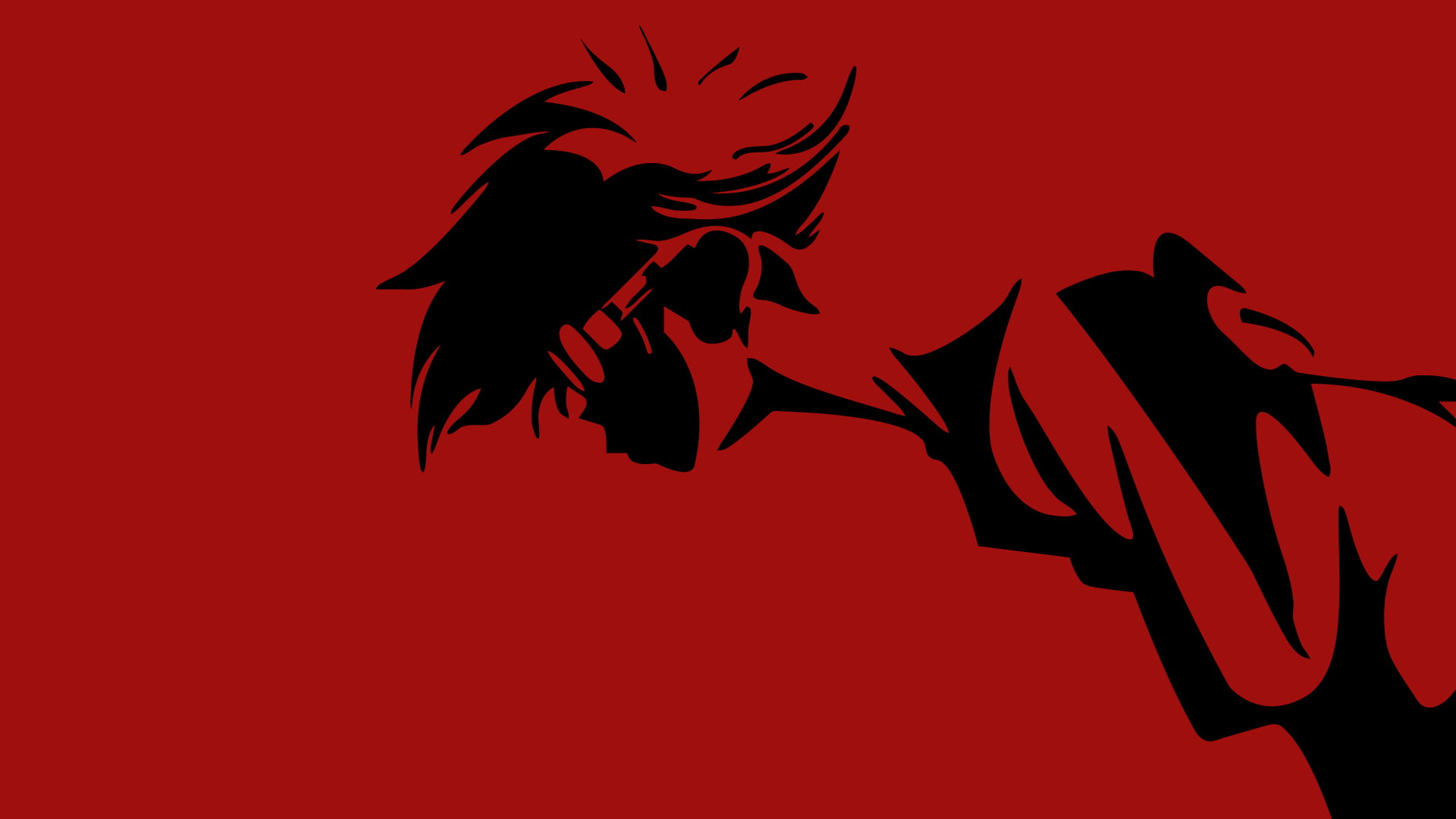 red, bebop, edward, cowboy, hd, 1080P, anime, cartoon/comic, HD Wallpaper