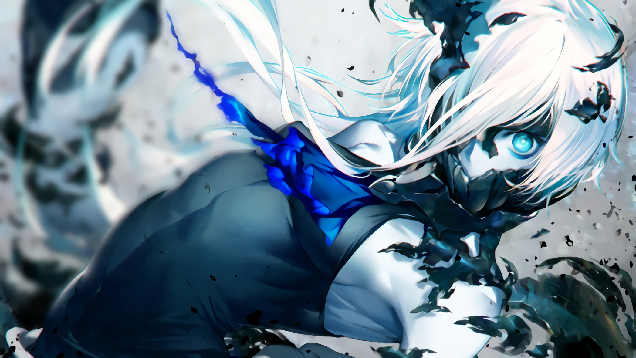 blue eyes, Kantai Collection, anime girls, 1080P, HD Wallpaper
