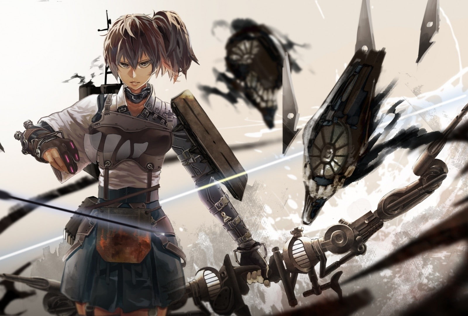 anime, Kantai Collection, Kaga (KanColle), 720P, anime girls, HD Wallpaper