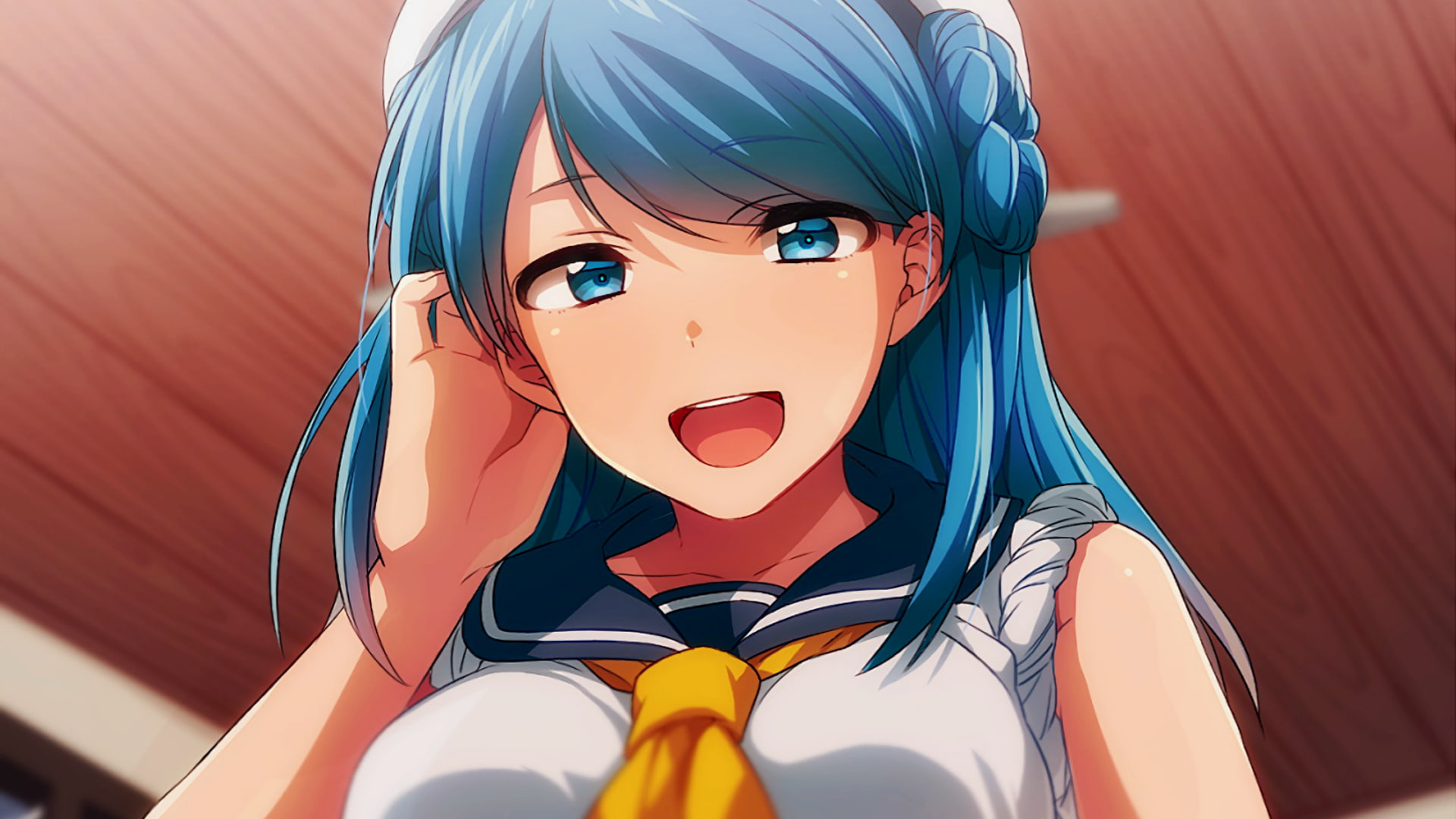 human face, 1080P, hairstyle, face paint, lifestyles, Kantai Collection, real people, manga, arts culture and entertainment, women, leisure activity, fan art, HD Wallpaper