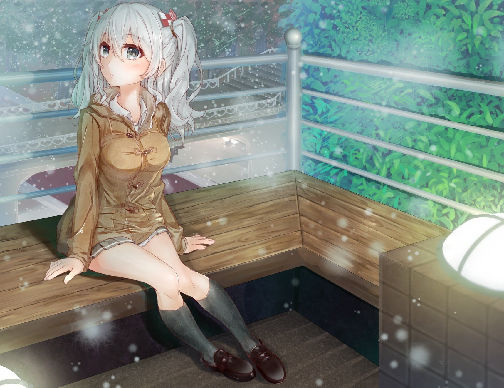 real people, young adult, women, lifestyles, anime, anime girls, one person, glasses, beautiful woman, fashion, flooring, hairstyle, young women, indoors, HD Wallpaper