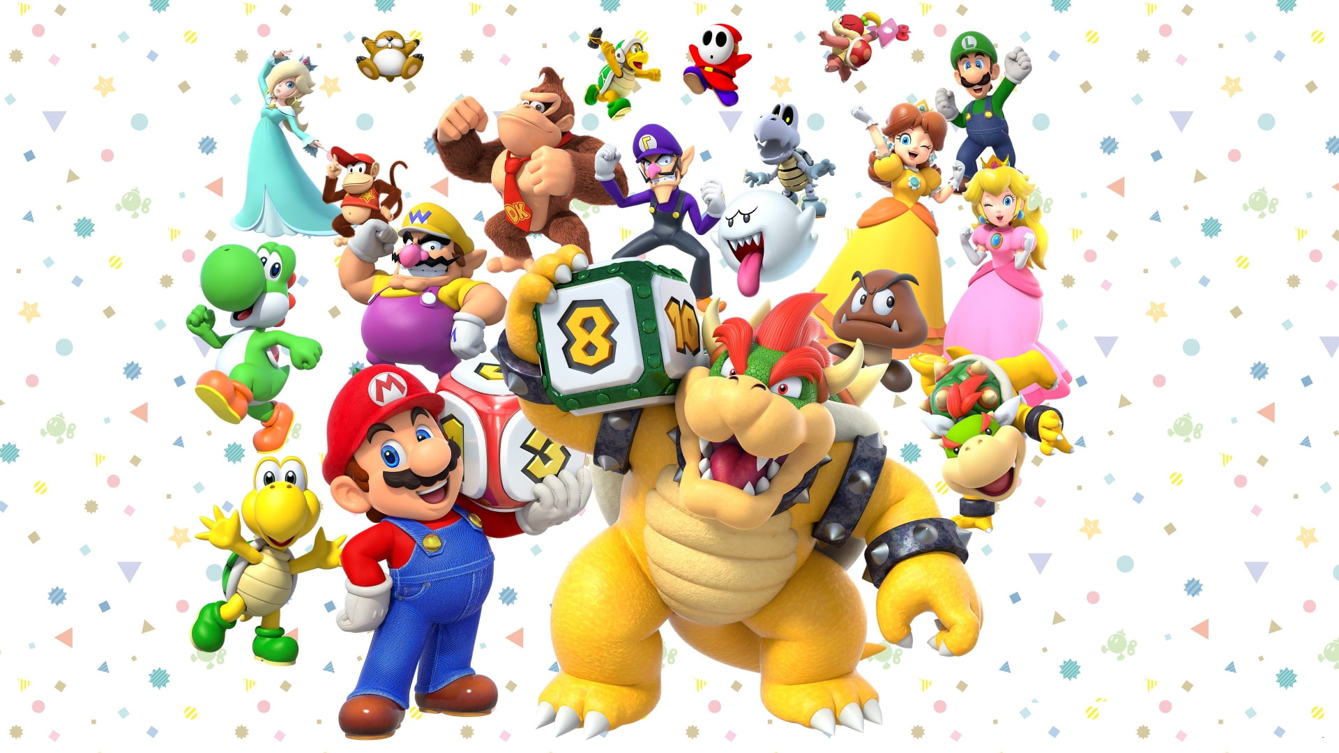 Video Game, 1080P, Super Mario Party, HD Wallpaper