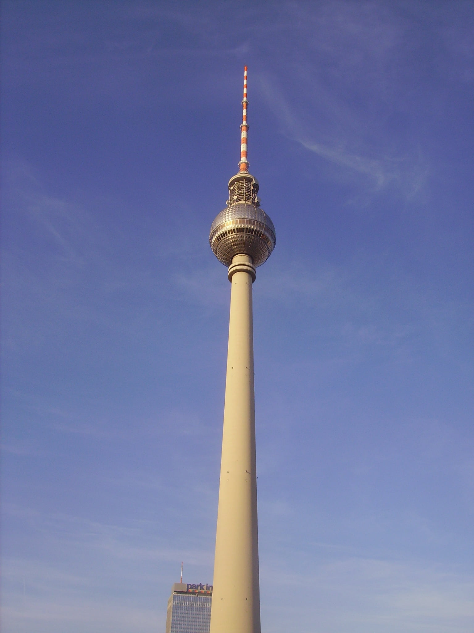 tall, german, tower, built structure, tourism, landmark, tall - high, communication, travel, building exterior, communications Tower, high, spire, skyscraper, Phone HD Wallpaper