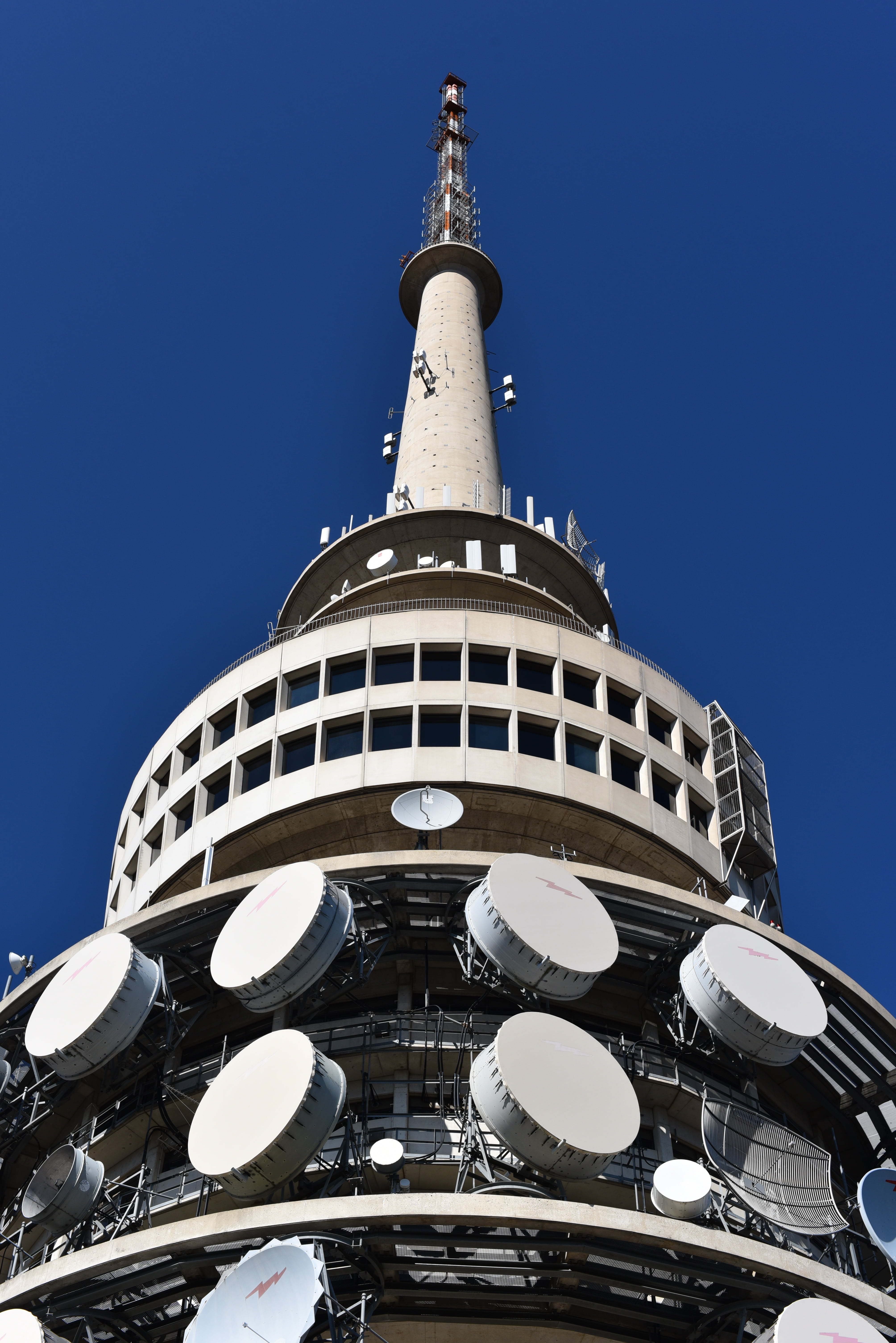 capital, architecture, building exterior, blue sky, nature, mountain, skyscraper, no people, communication, religion, landmark, day, building, moblie, canberra, Phone HD Wallpaper