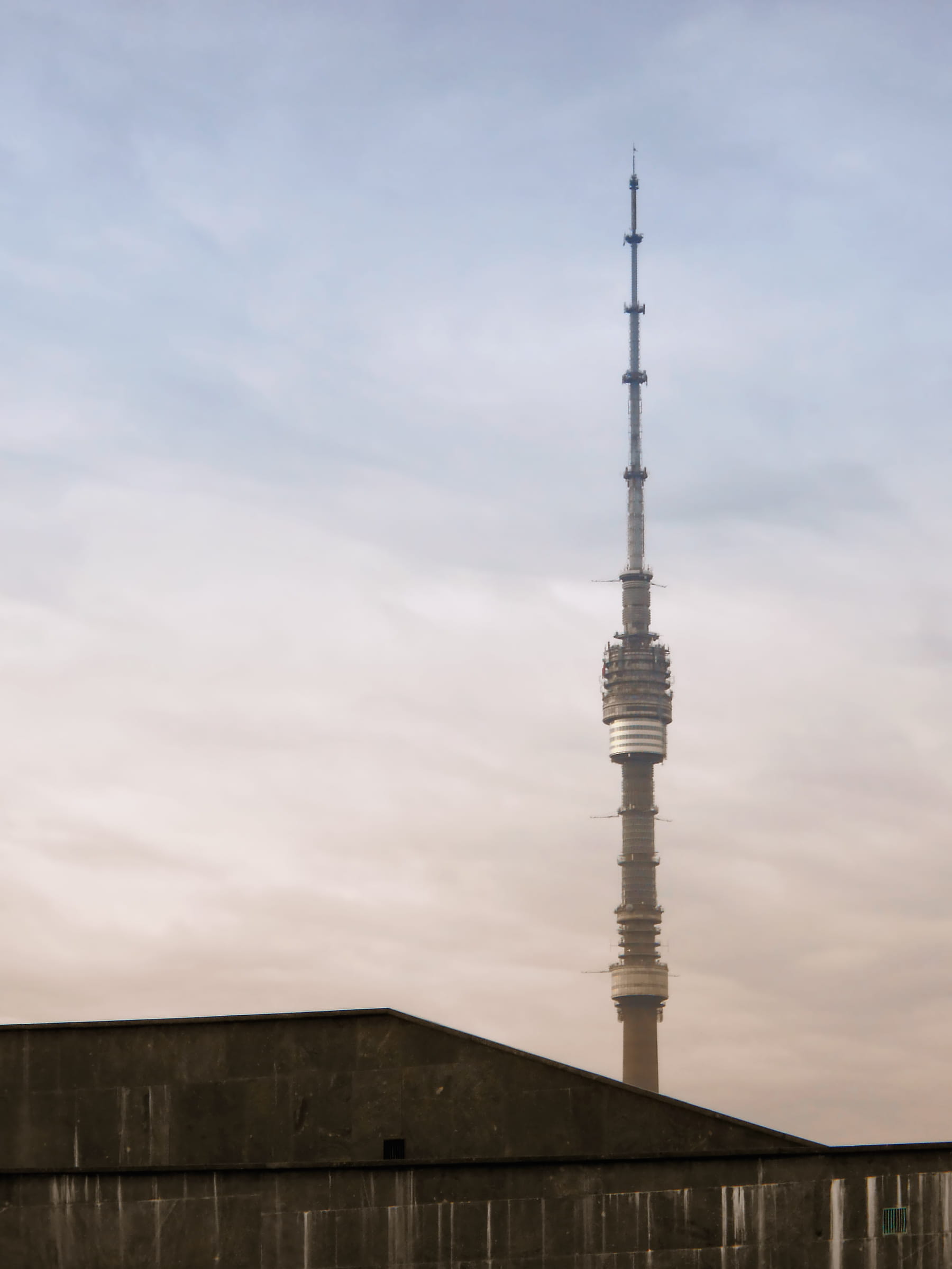 network, high, wireless, broadcasting, equipment, tall - high, day, ostankino, building exterior, antenna - aerial, spire, building, built structure, receiver, Phone HD Wallpaper
