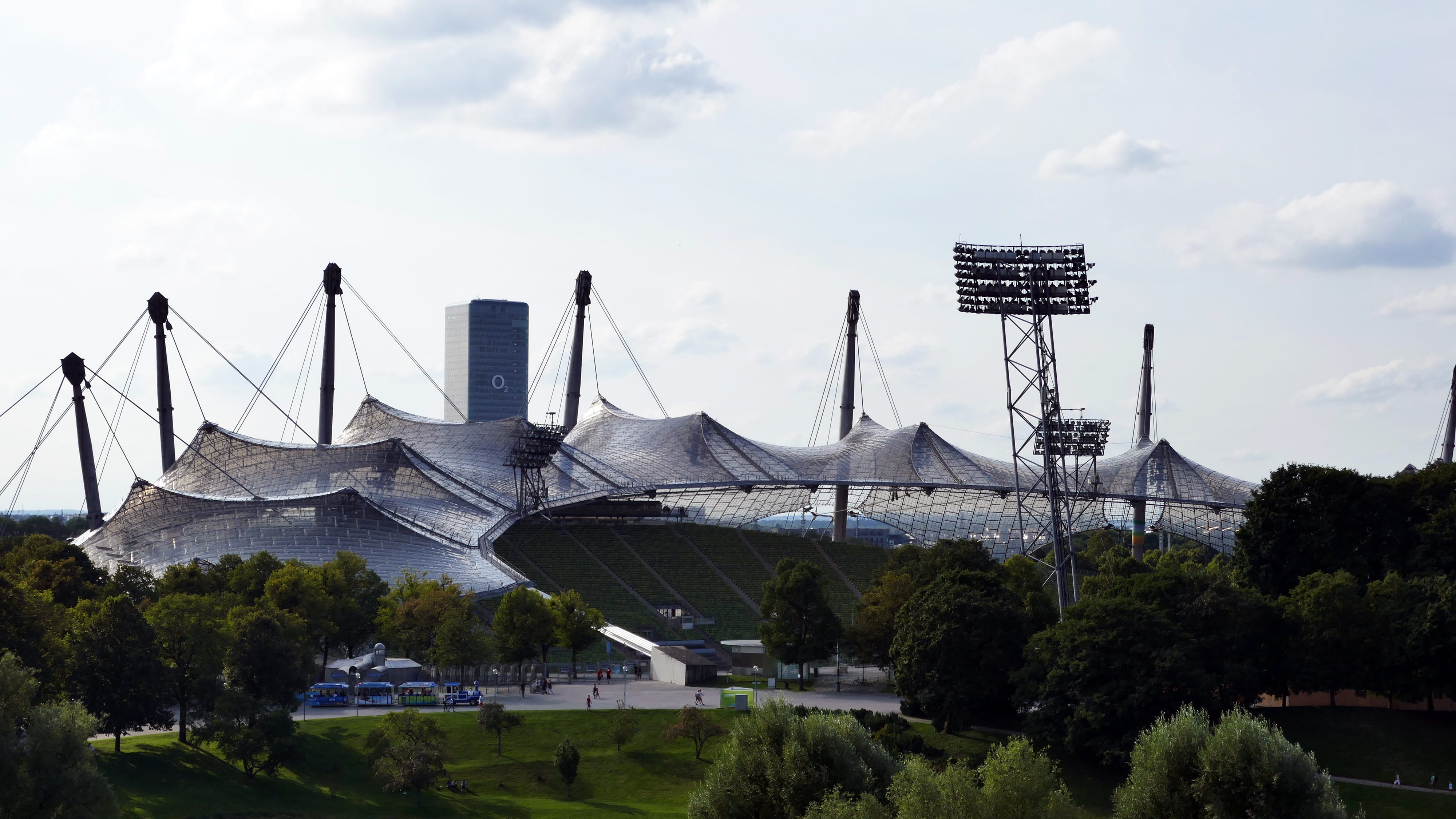plant, connection, olympic park, nature, sky, travel destinations, events, built structure, bridge - man made structure, bridge, destination, places of interest, HD Wallpaper