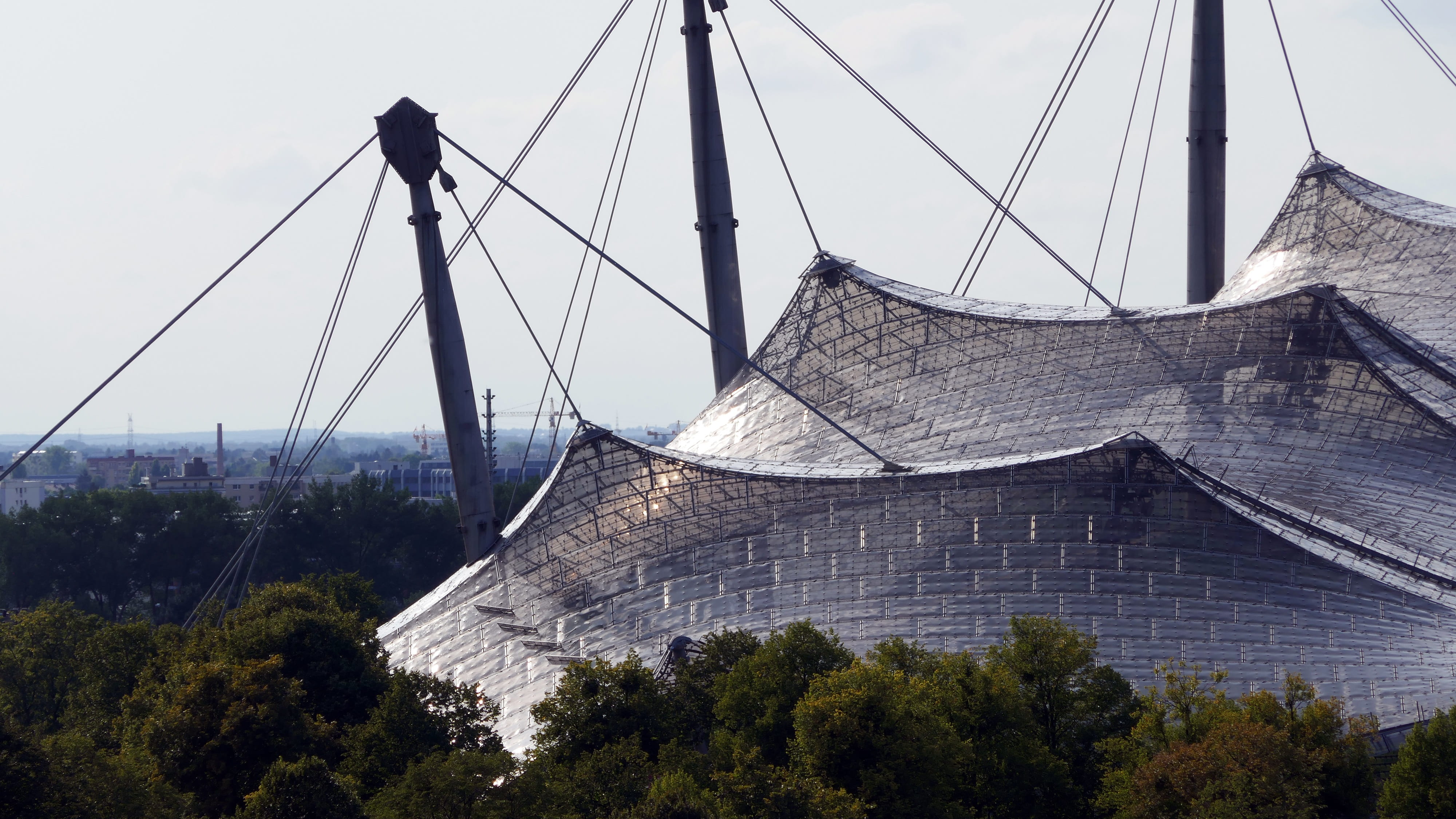 sky, recreational area, outdoors, religion, tv tower, building, munich, history, travel, travel destinations, spirituality, stadiums, building exterior, HD Wallpaper