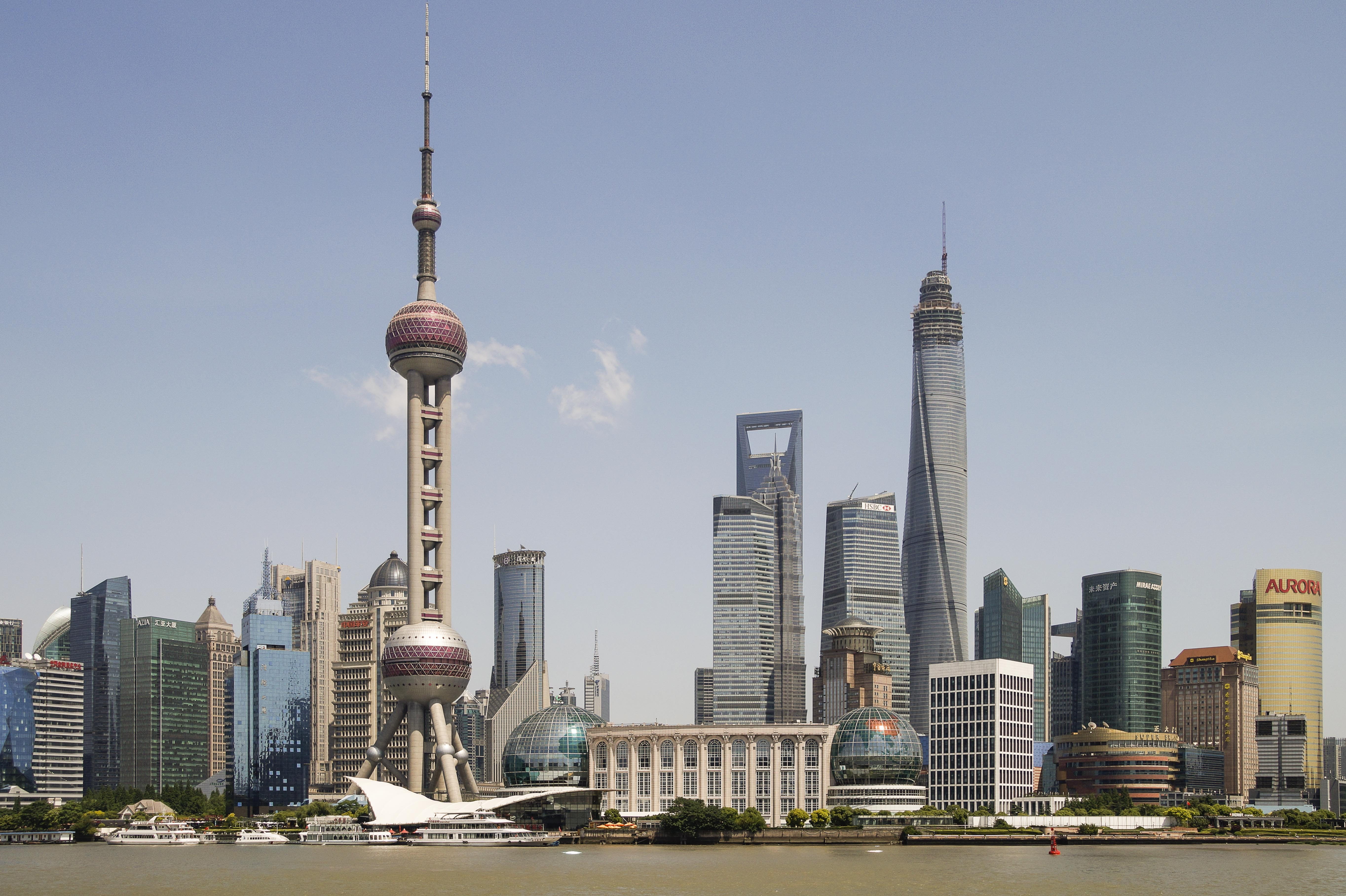 cityscape, cloudy, building exterior, no people, city, day, tall - high, tower, financial district, landscape, outdoors, spire, sky, travel destinations, HD Wallpaper