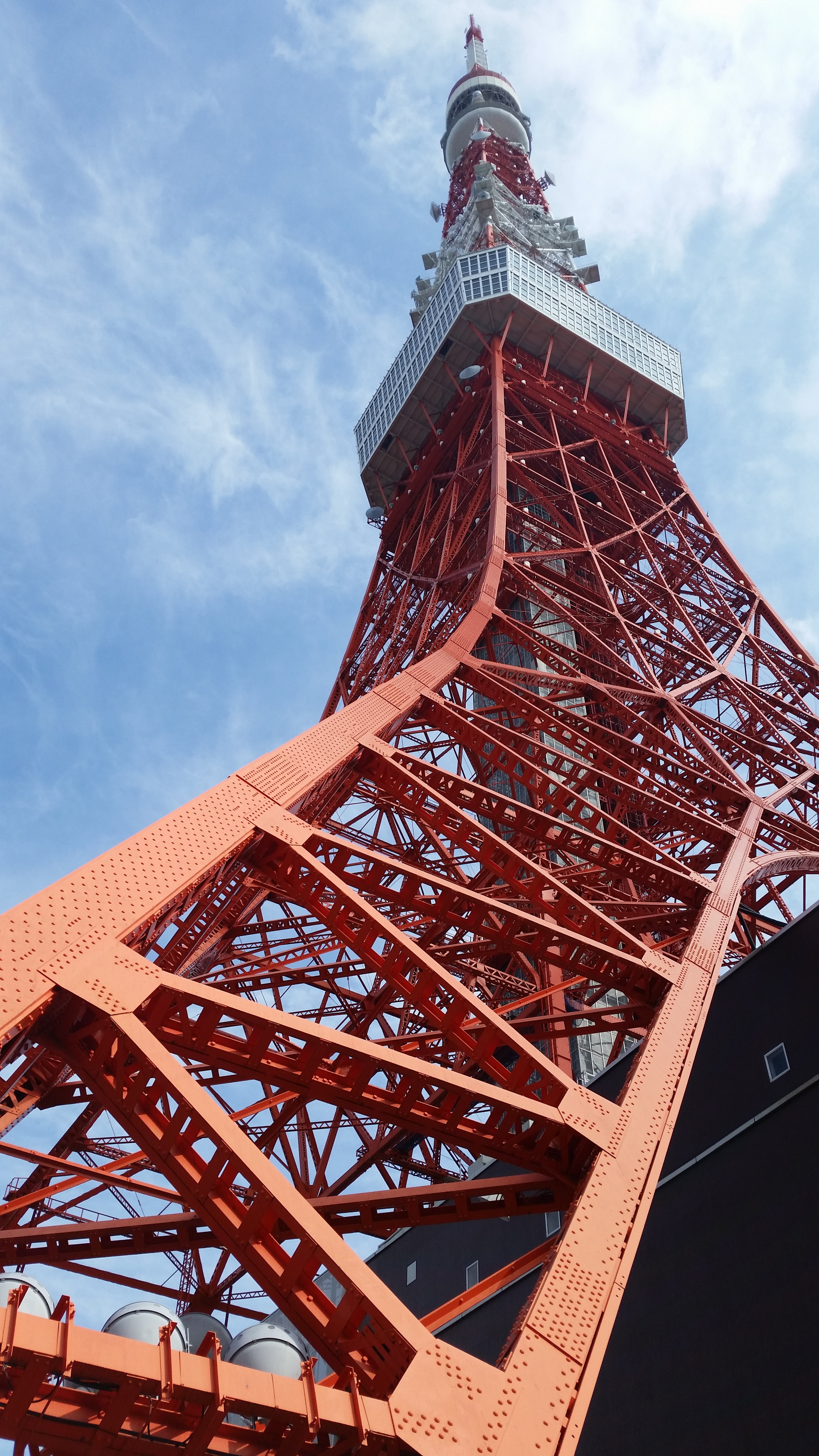 5K, machinery, popular, tower, photo, tourism, construction industry, building exterior, travel destinations, shiba, cloud - sky, day, high rise, finance, Phone HD Wallpaper